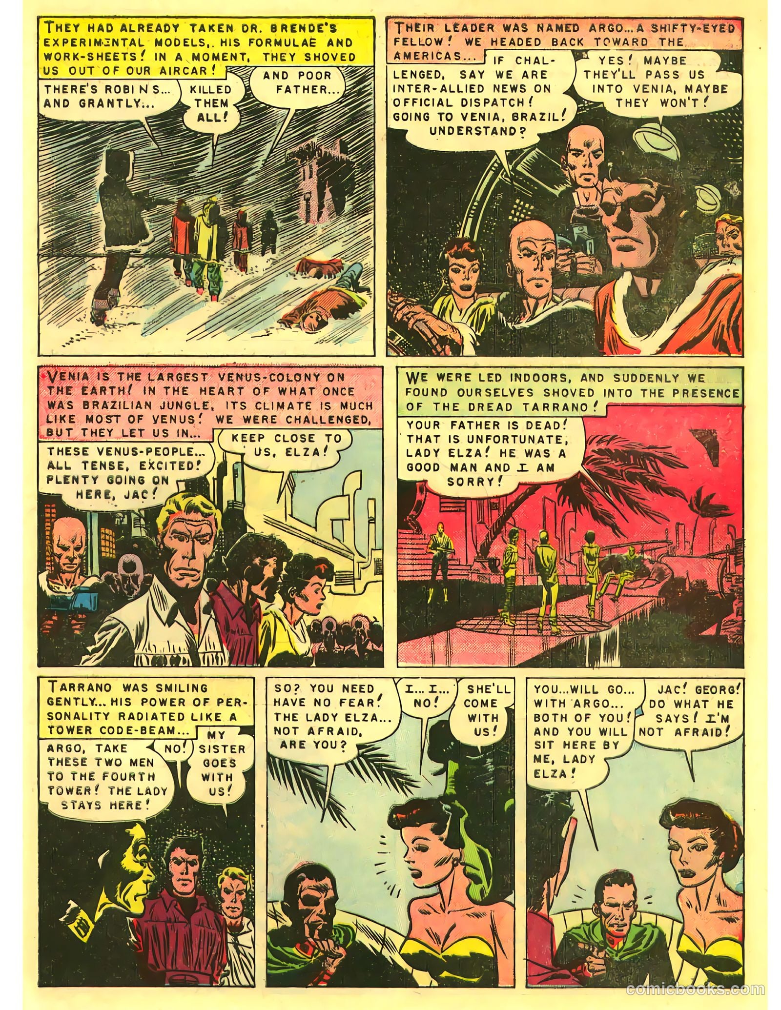 Attack on Planet Mars #1 (1951) — page 9 of 35