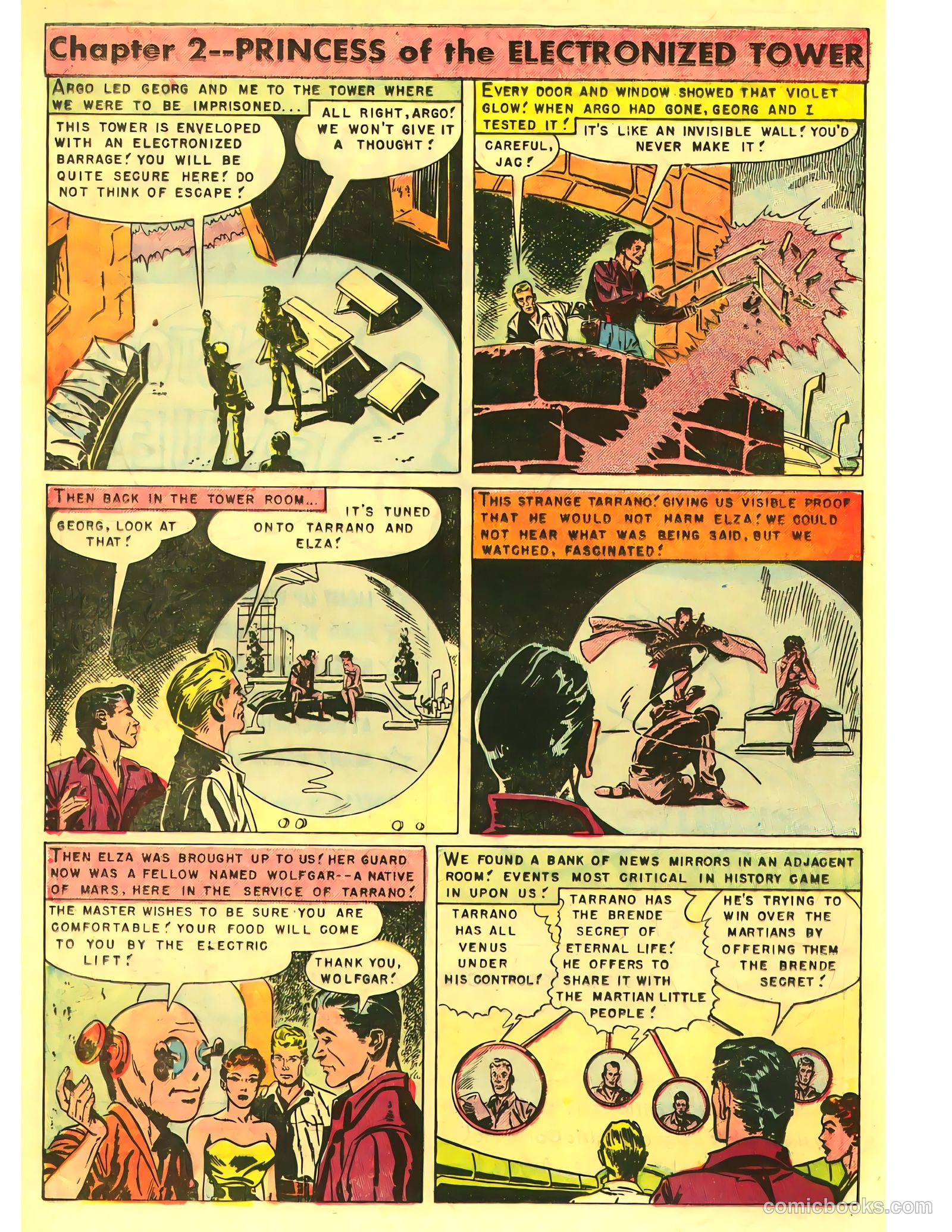 Attack on Planet Mars #1 (1951) — page 12 of 35