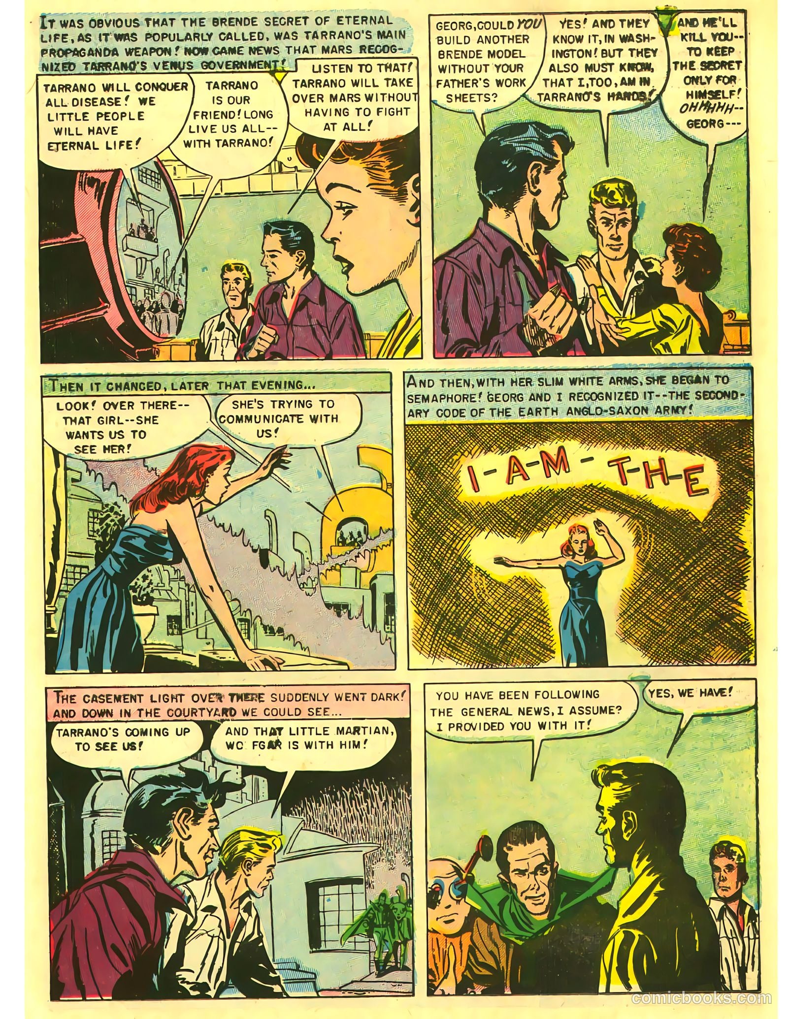 Attack on Planet Mars #1 (1951) — page 13 of 35