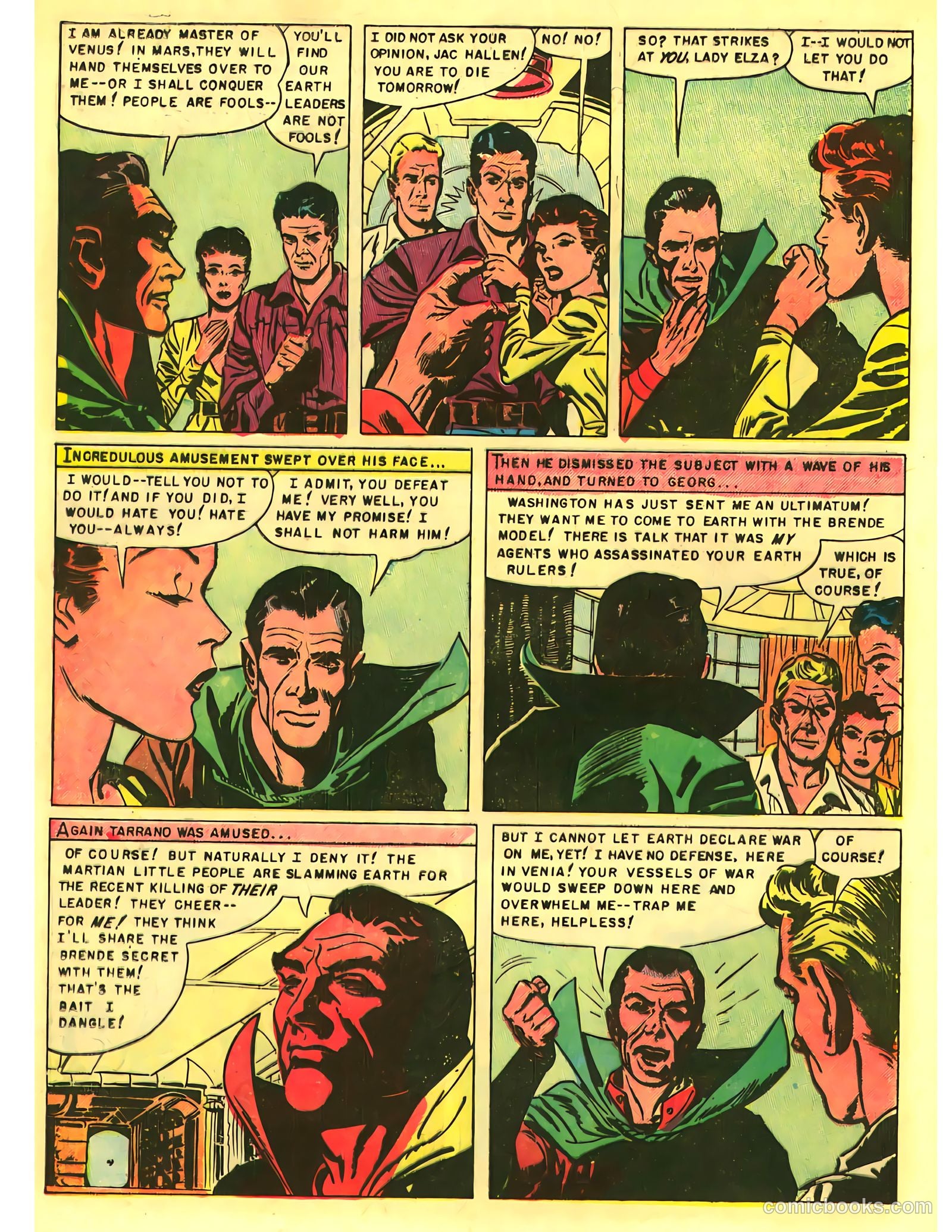 Attack on Planet Mars #1 (1951) — page 14 of 35