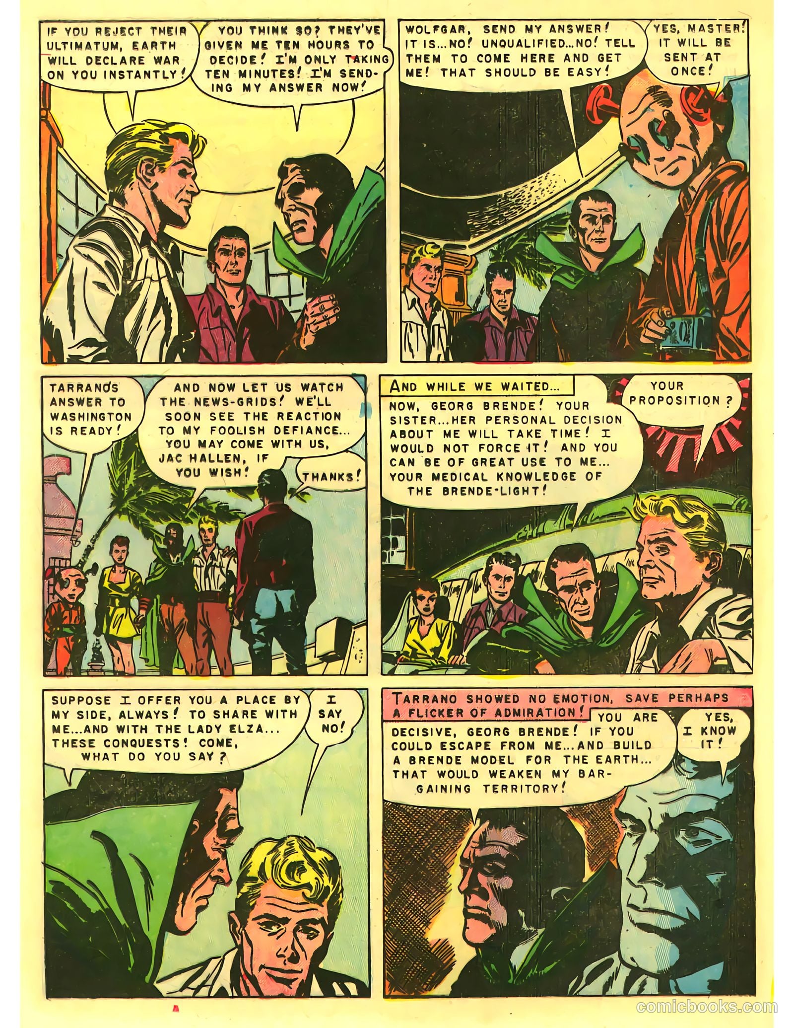 Attack on Planet Mars #1 (1951) — page 15 of 35
