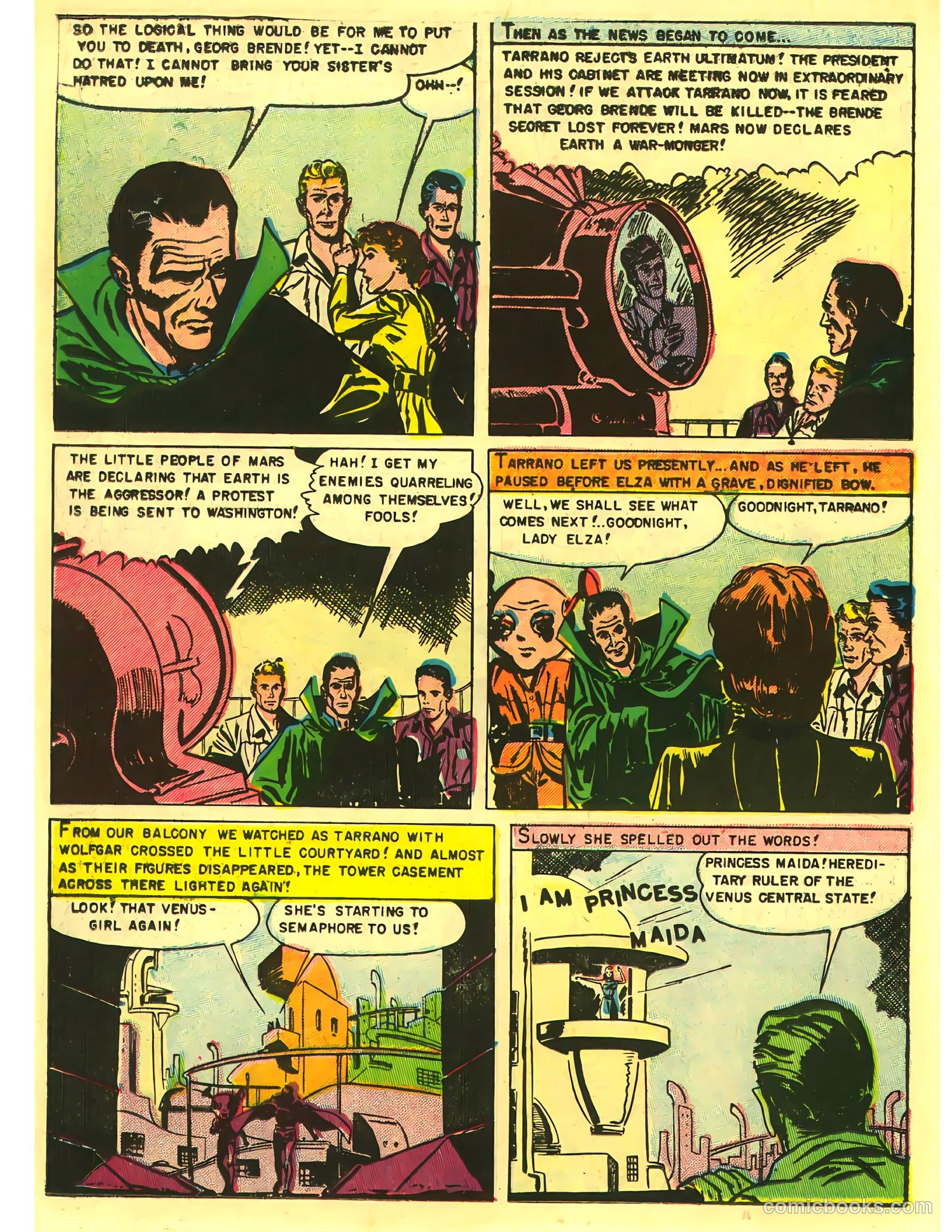 Attack on Planet Mars #1 (1951) — page 16 of 35