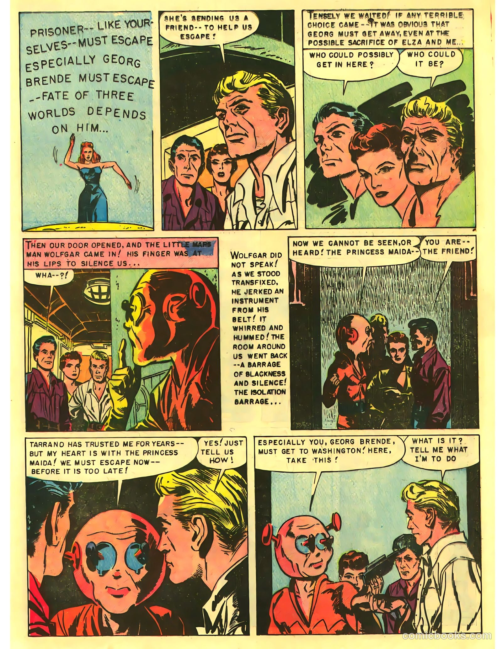 Attack on Planet Mars #1 (1951) — page 17 of 35