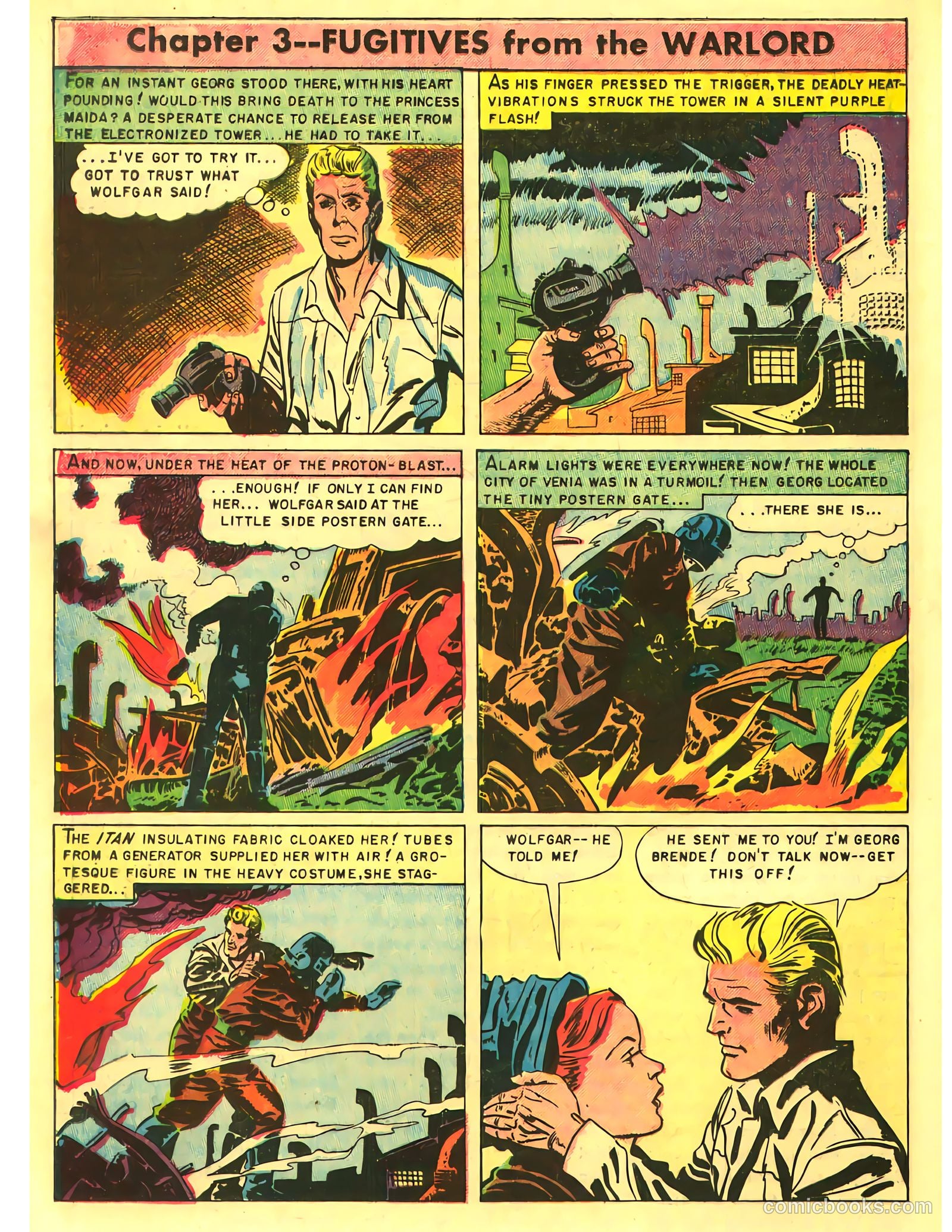 Attack on Planet Mars #1 (1951) — page 20 of 35