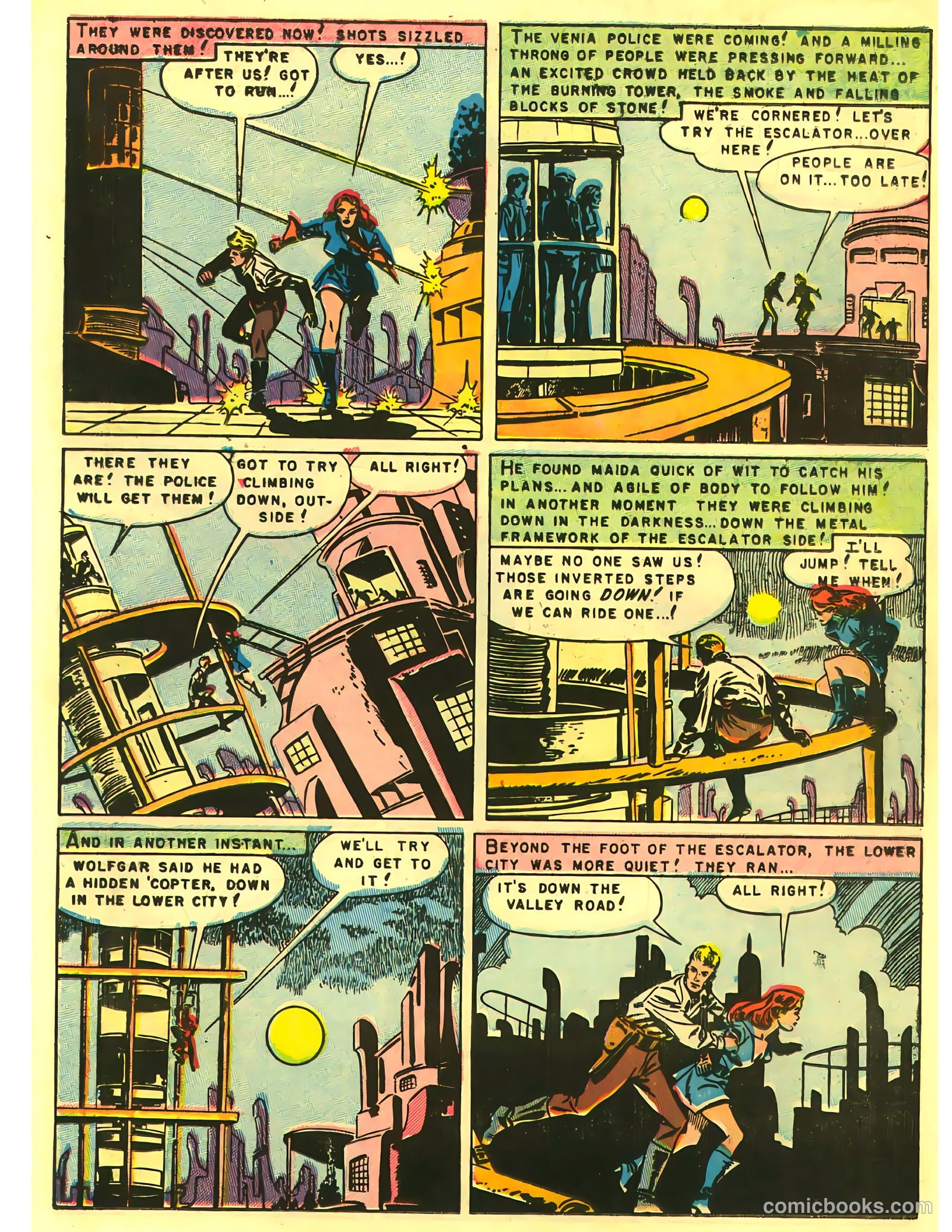 Attack on Planet Mars #1 (1951) — page 21 of 35