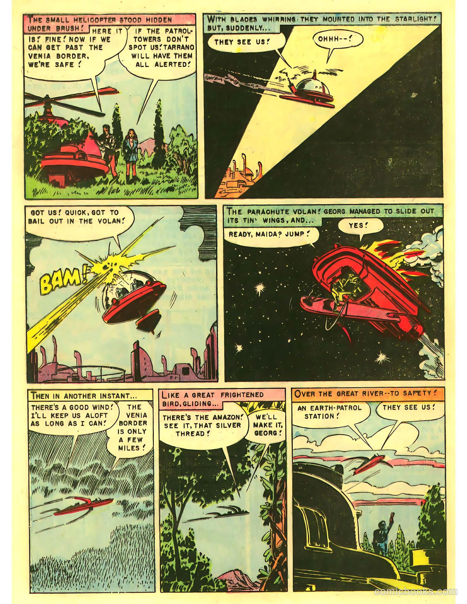 Attack on Planet Mars #1 (1951) — page 22 of 35