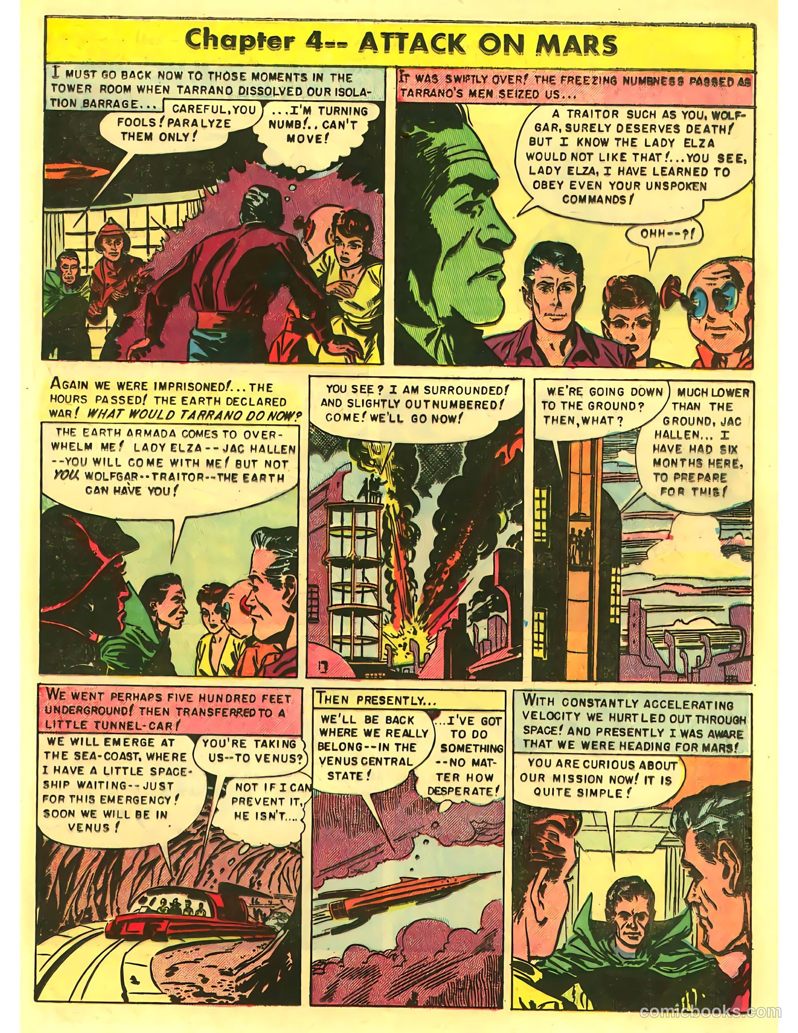 Attack on Planet Mars #1 (1951) — page 25 of 35