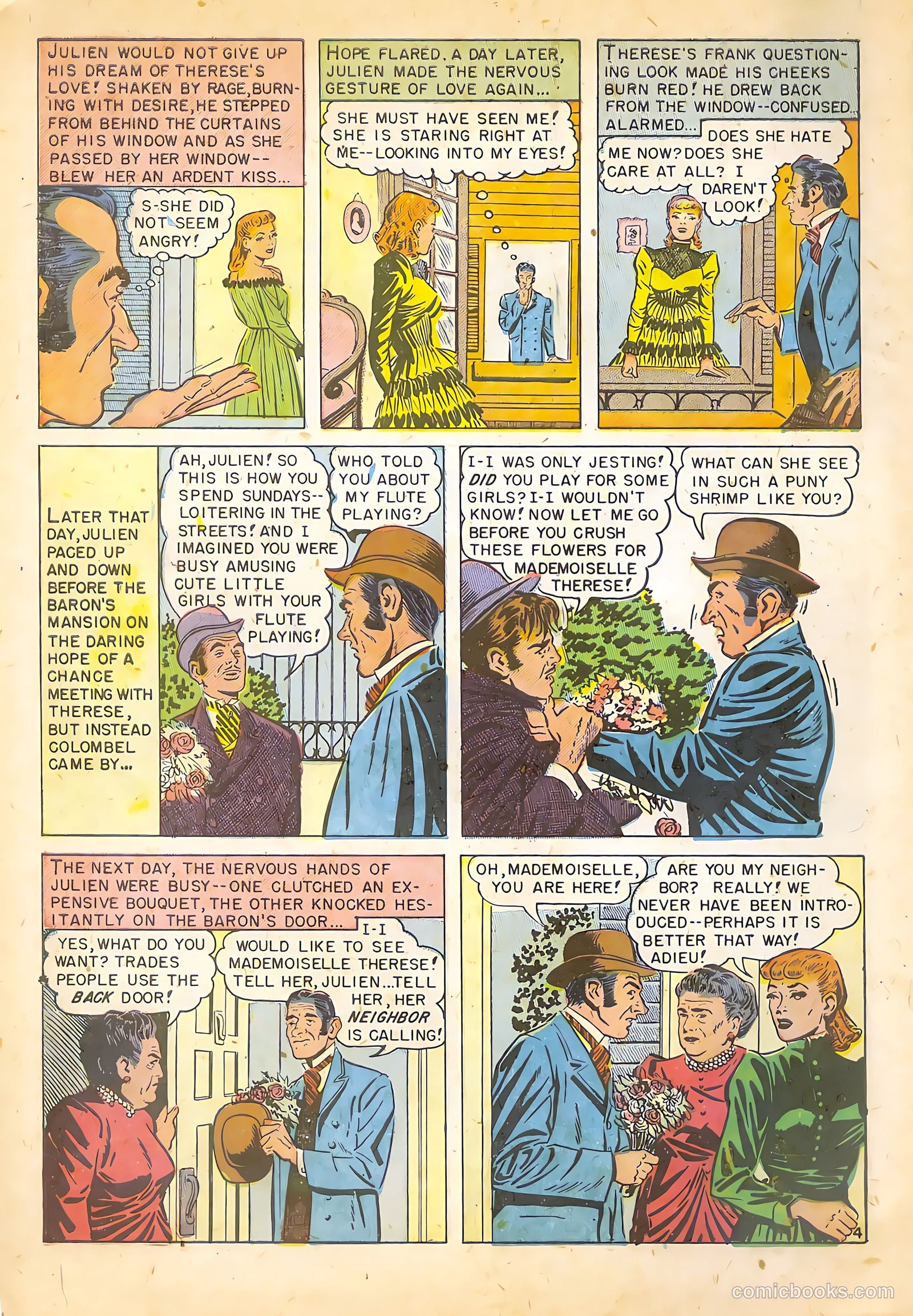 For a Night of Love #1 (1951) — page 6 of 36