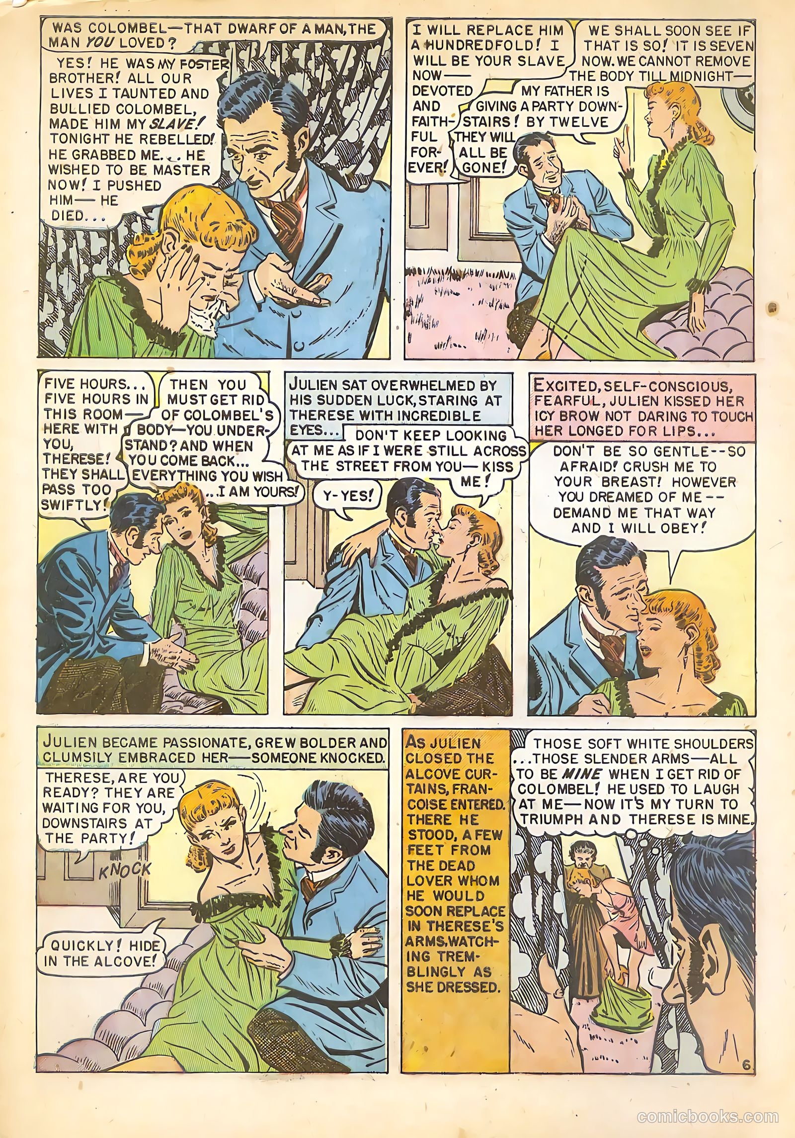 For a Night of Love #1 (1951) — page 8 of 36