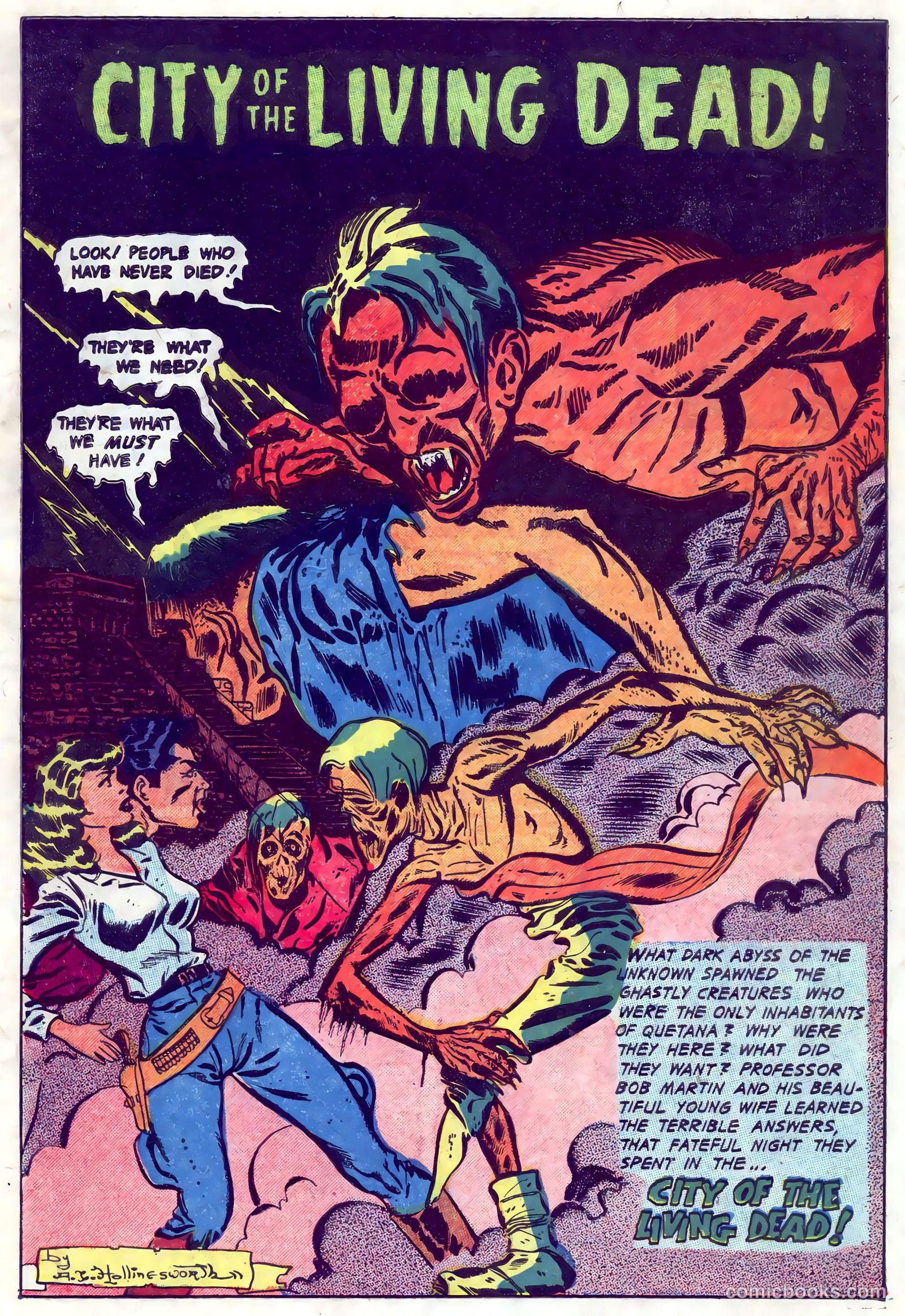 City of the Living Dead #1 (1952) — page 3 of 35