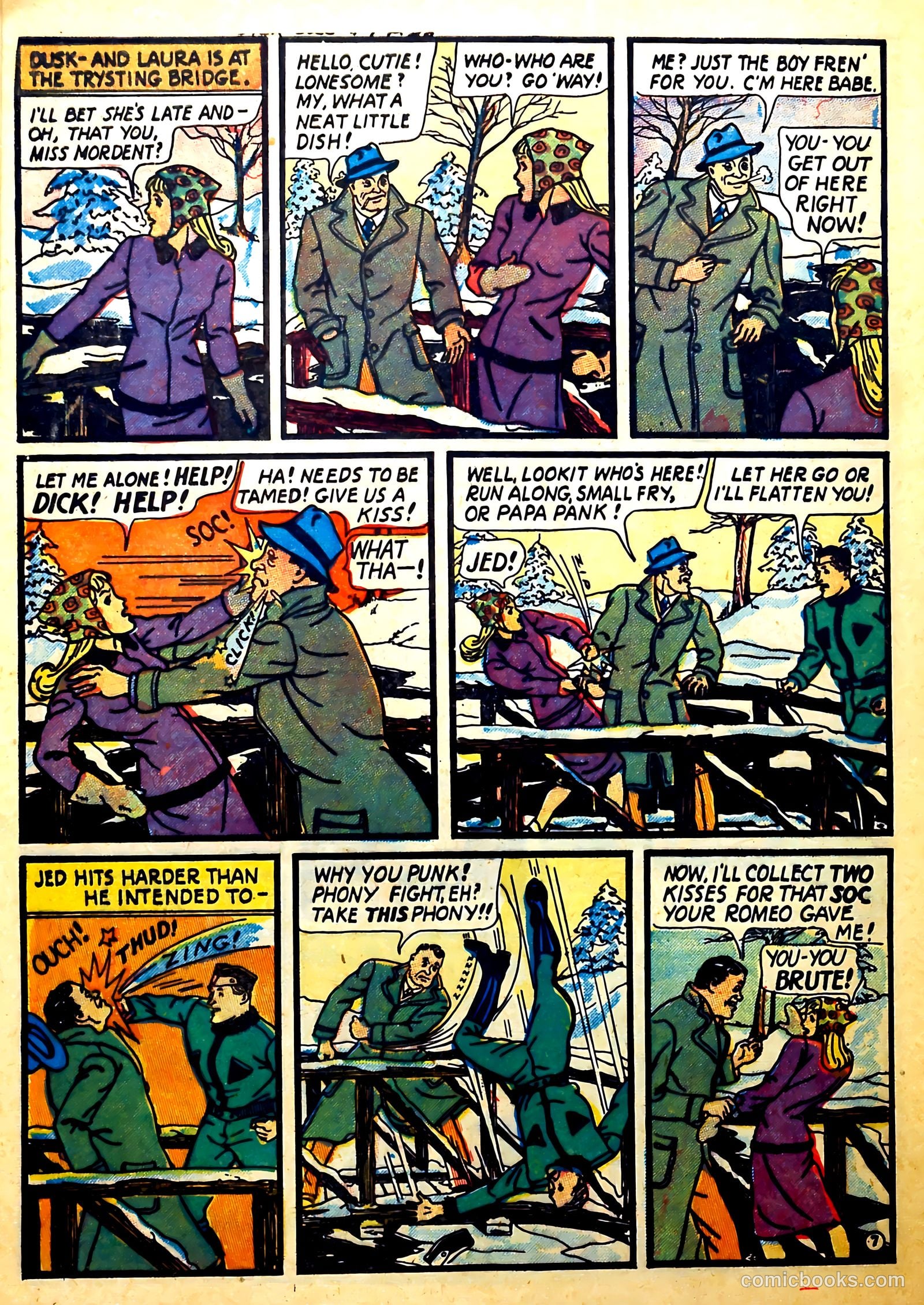 Dick Cole #7 (1948) — page 31 of 37