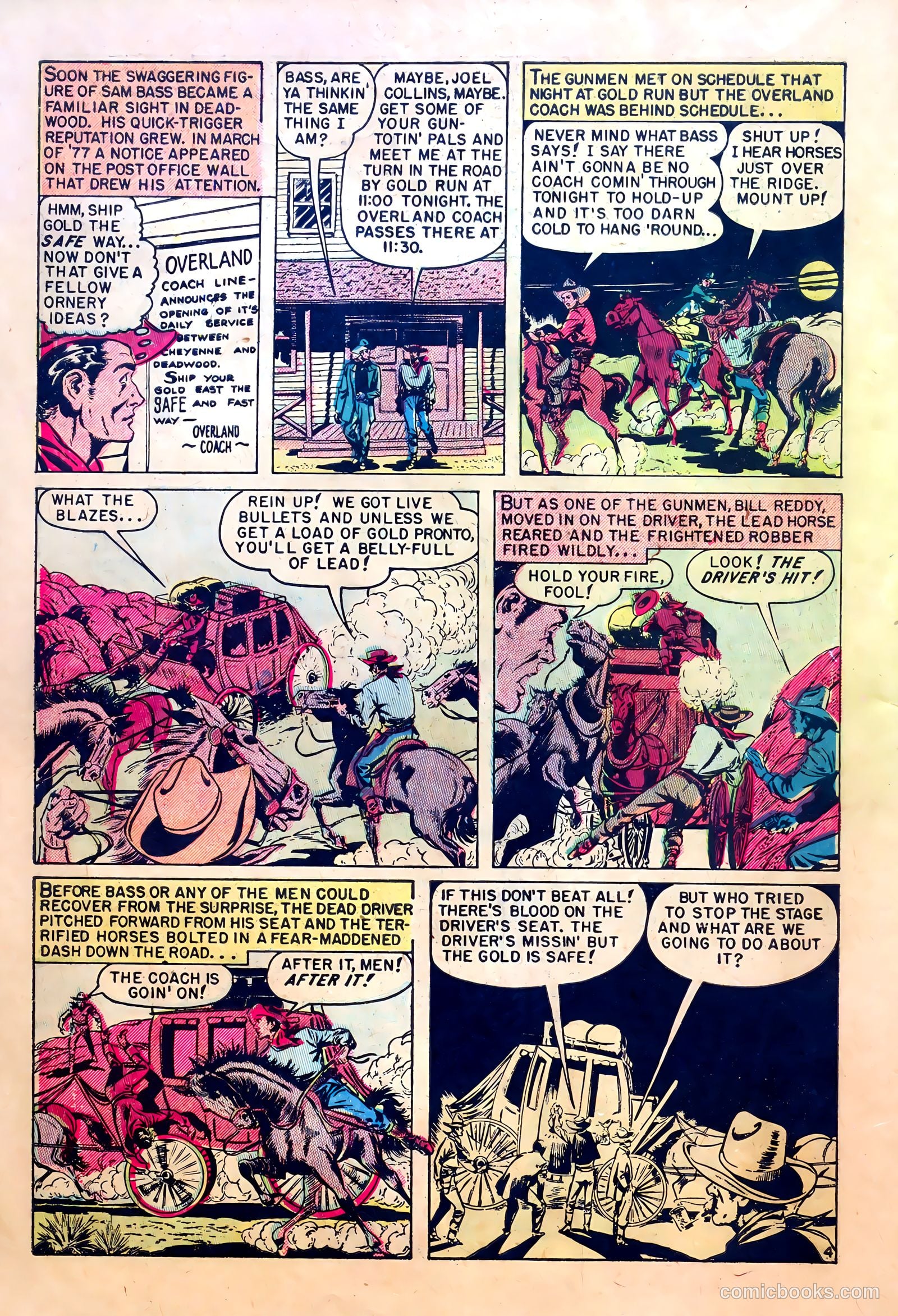 King of the Bad Men of Deadwood #1 (1950) — page 6 of 36