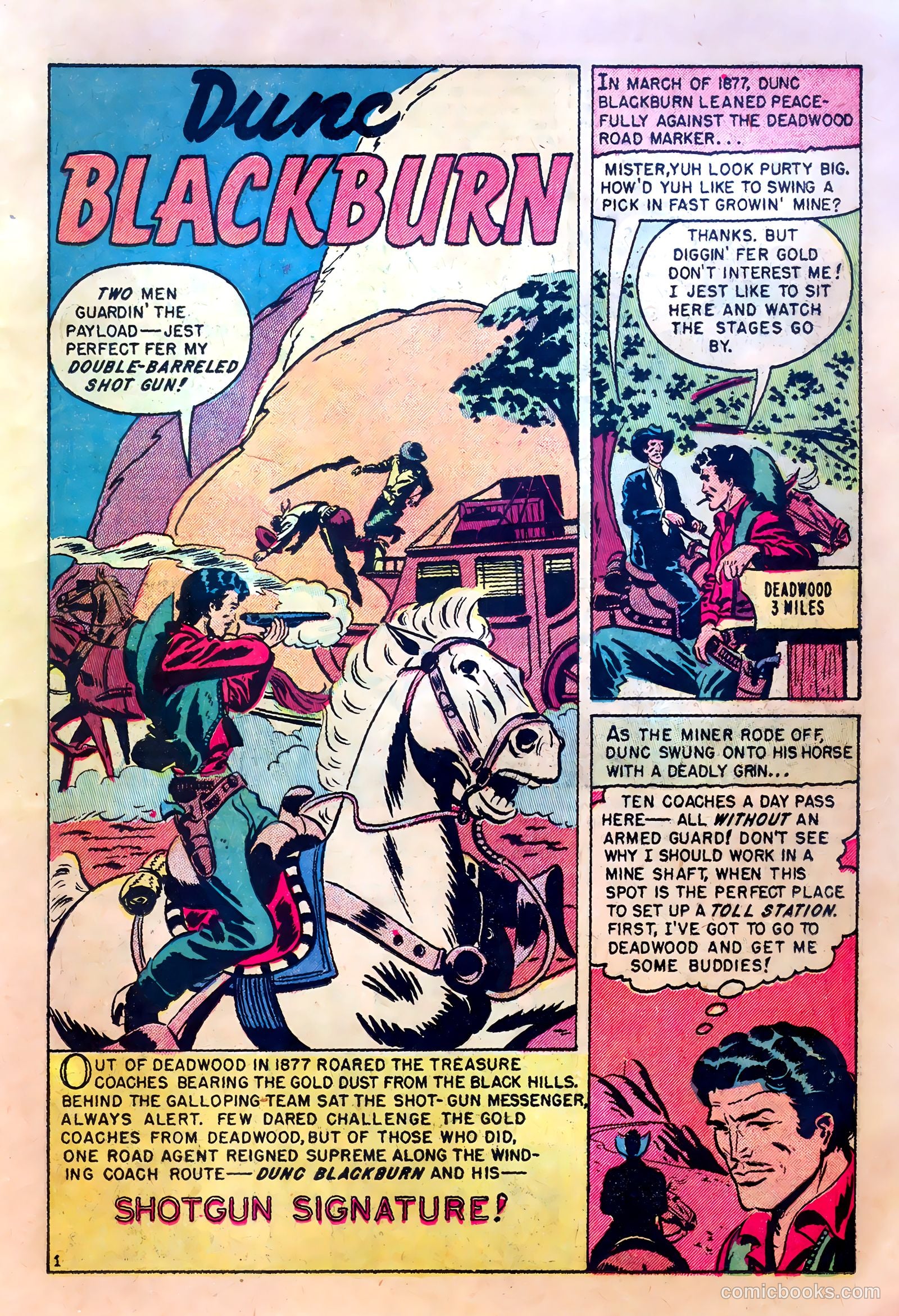 King of the Bad Men of Deadwood #1 (1950) — page 11 of 36