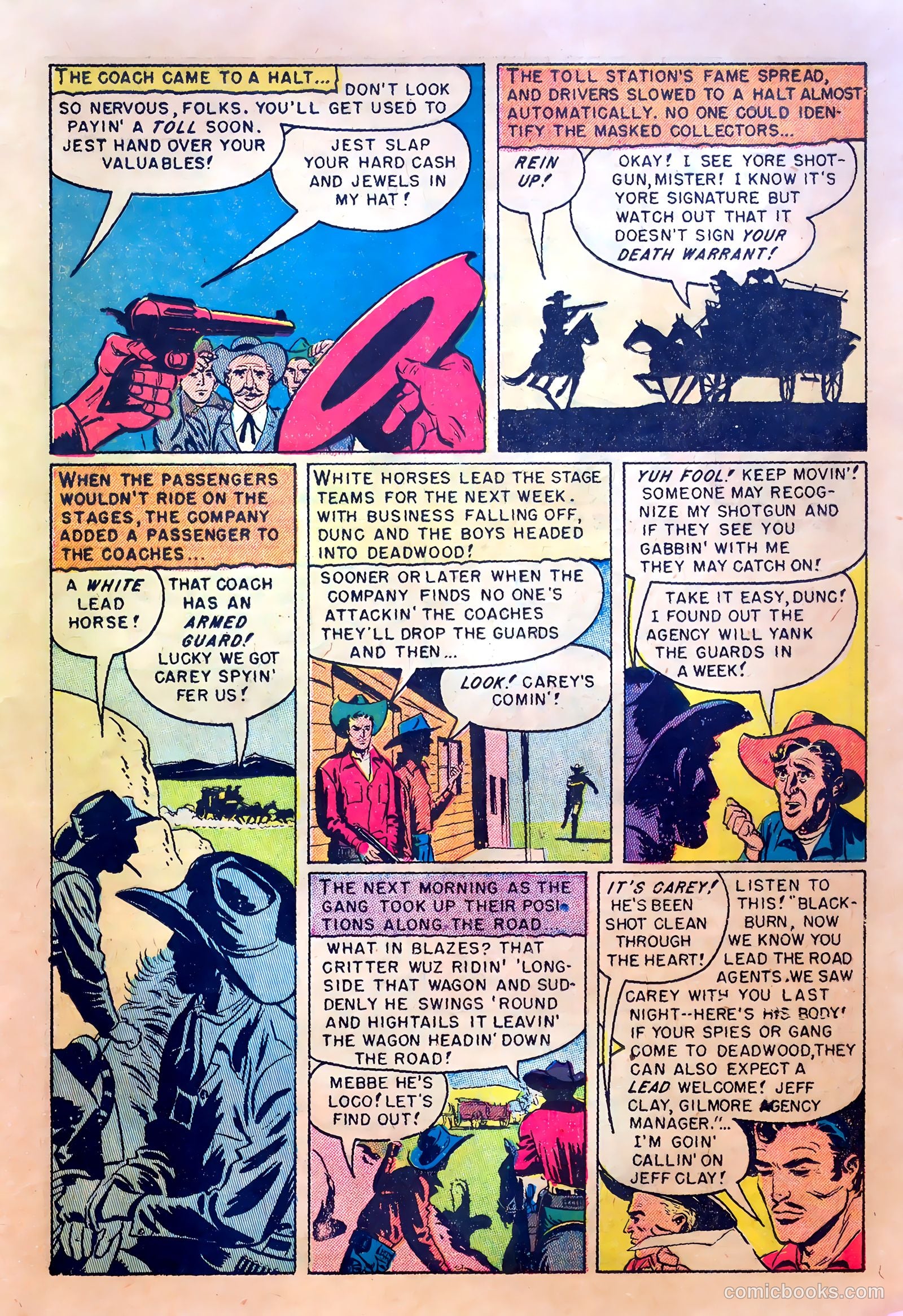 King of the Bad Men of Deadwood #1 (1950) — page 13 of 36