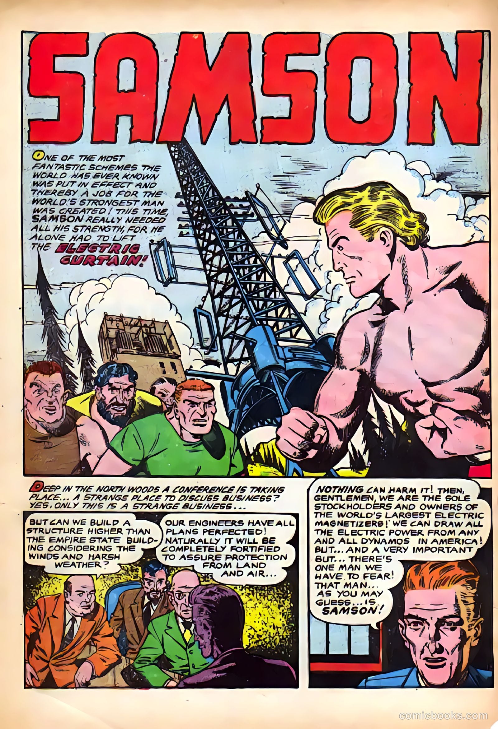 Samson #12 (1955) — page 3 of 31