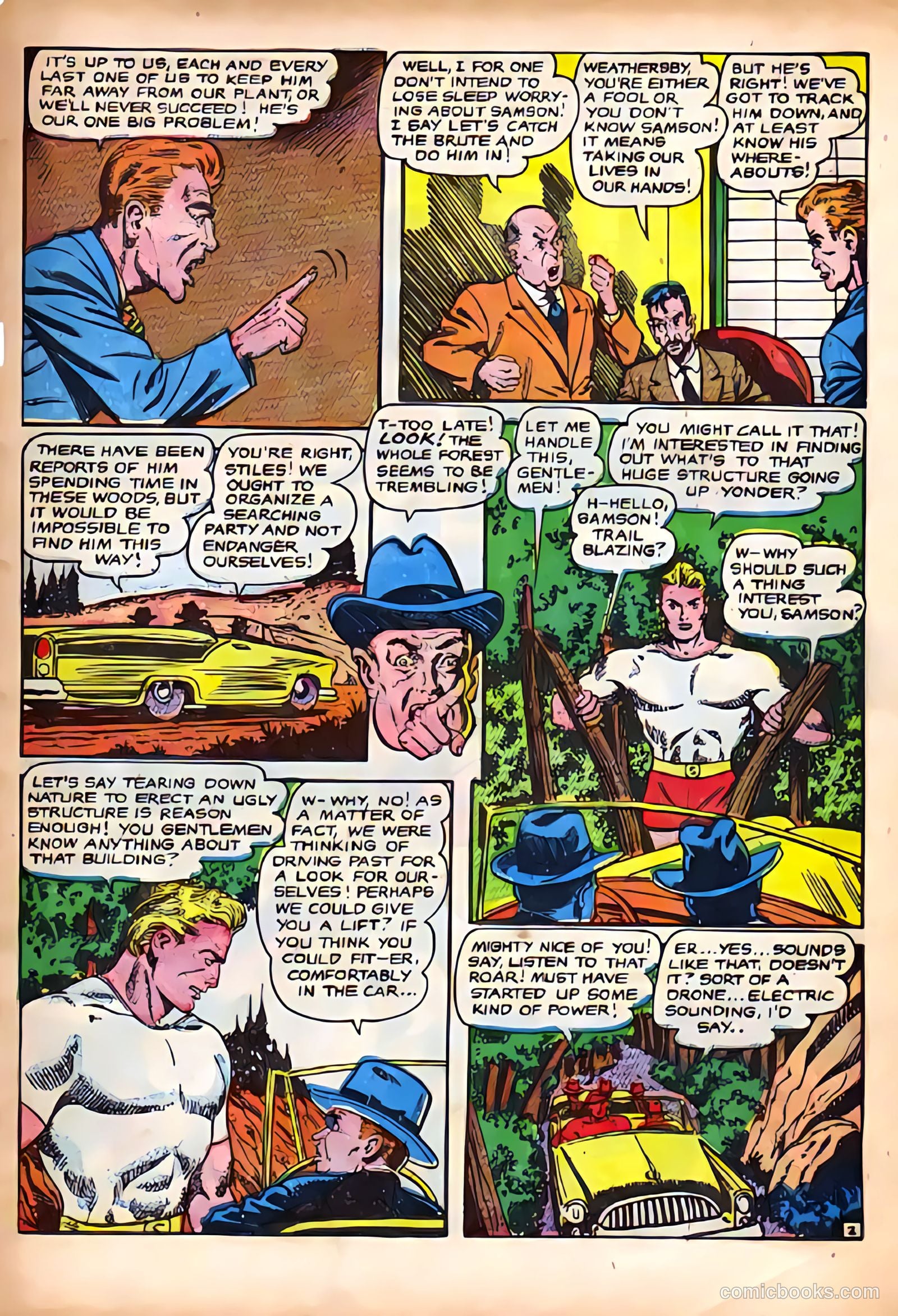 Samson #12 (1955) — page 4 of 31