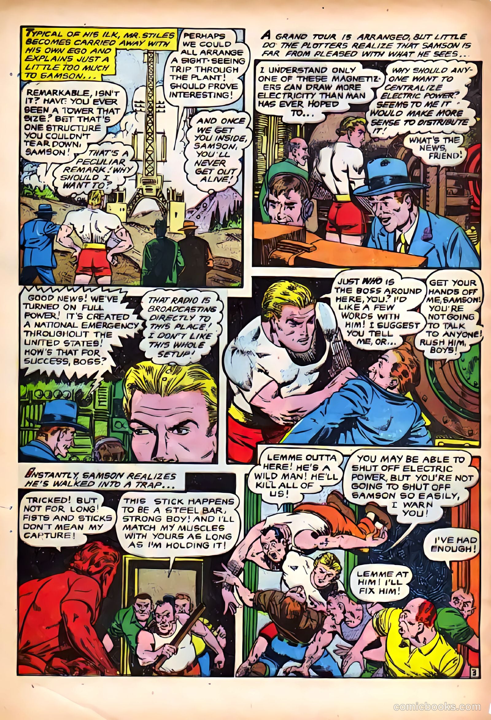 Samson #12 (1955) — page 5 of 31