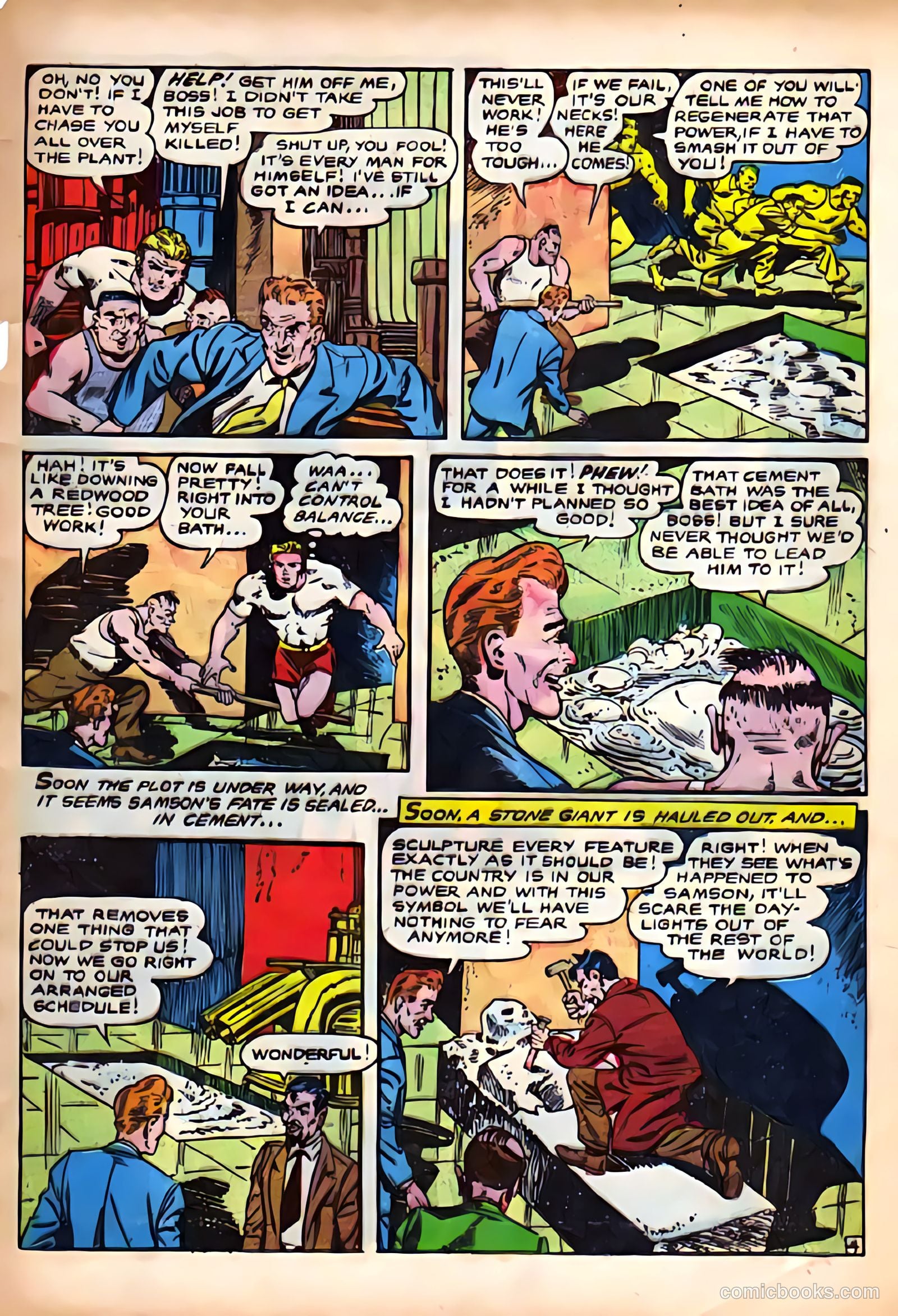Samson #12 (1955) — page 6 of 31