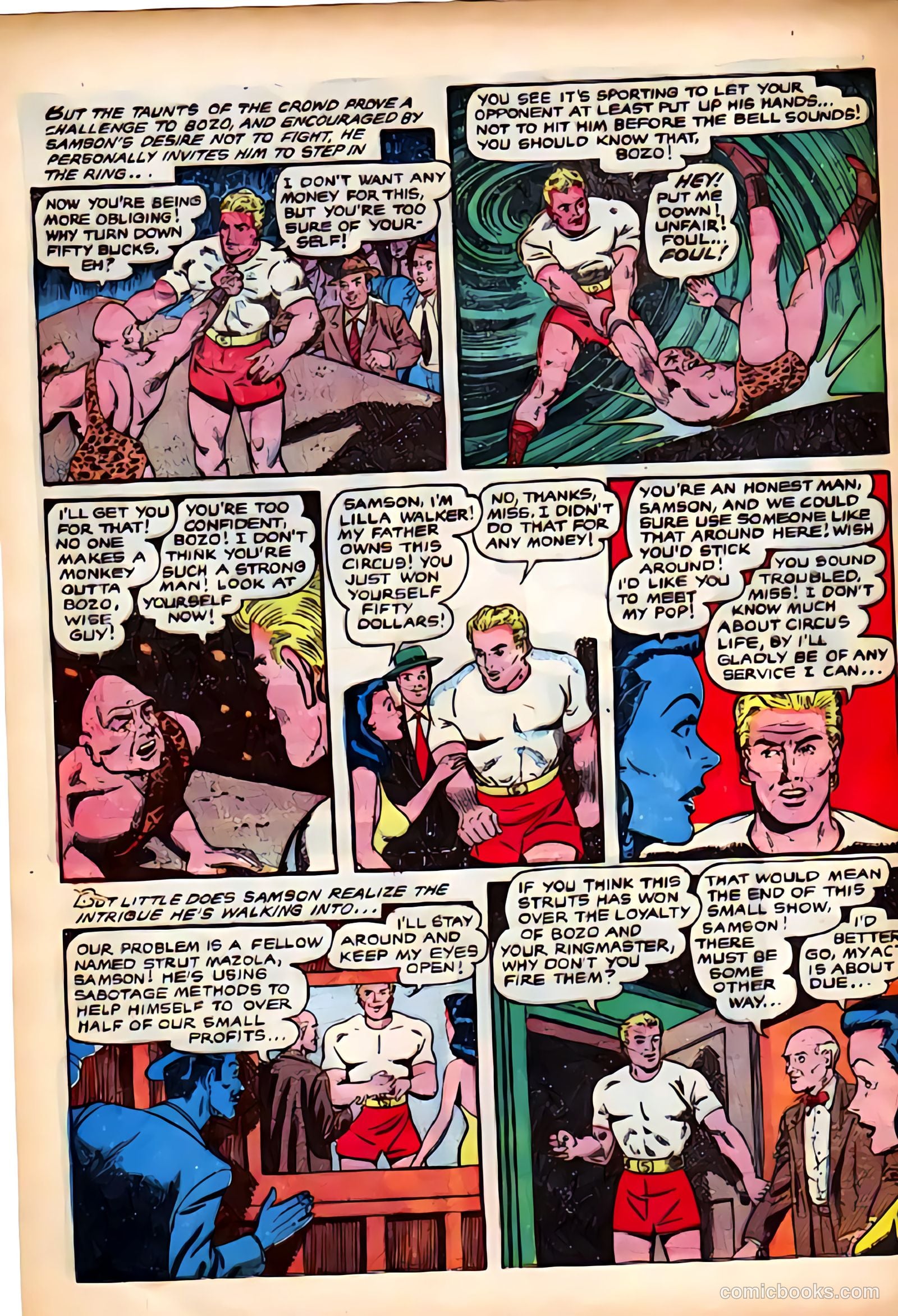 Samson #12 (1955) — page 25 of 31