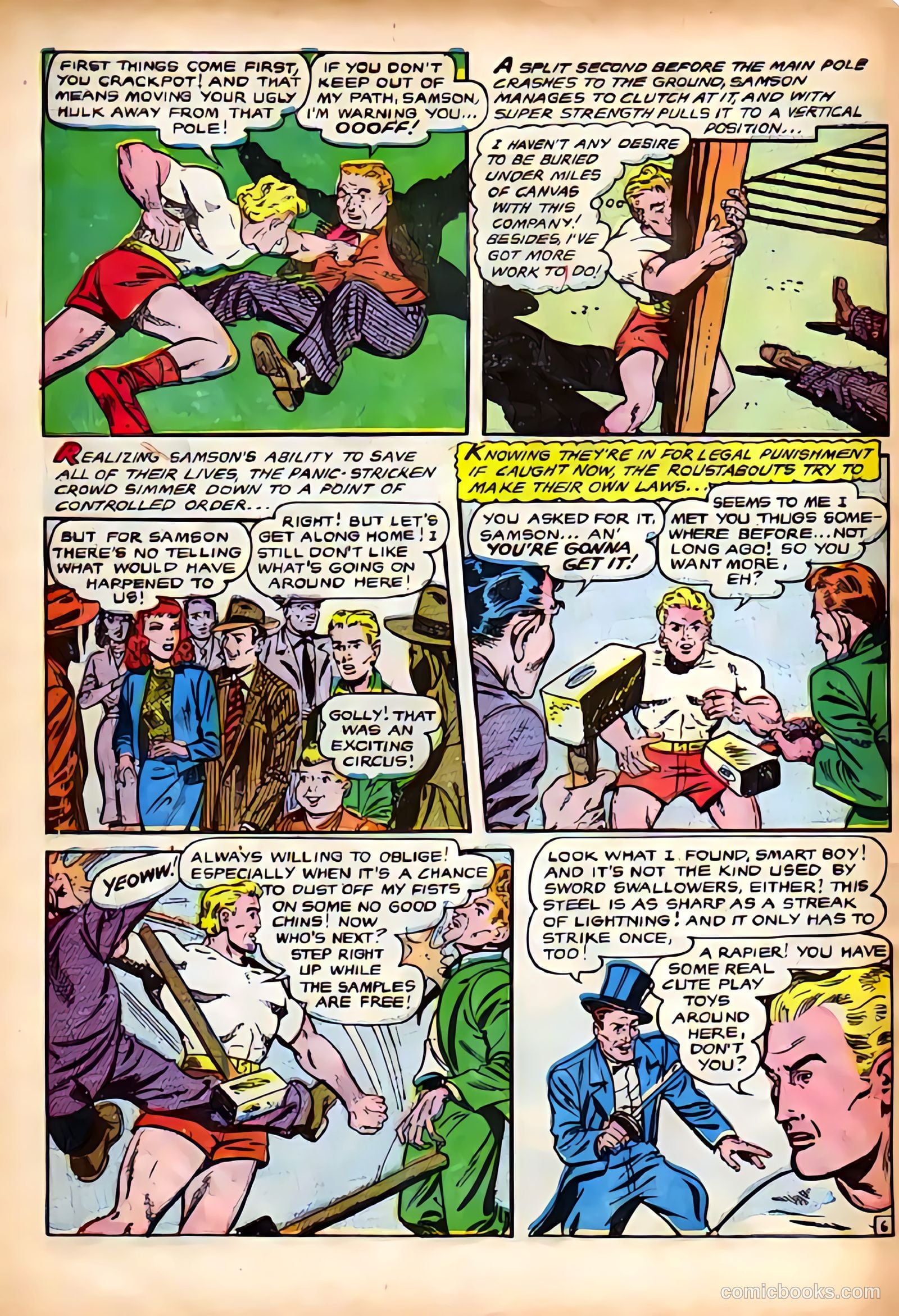 Samson #12 (1955) — page 29 of 31