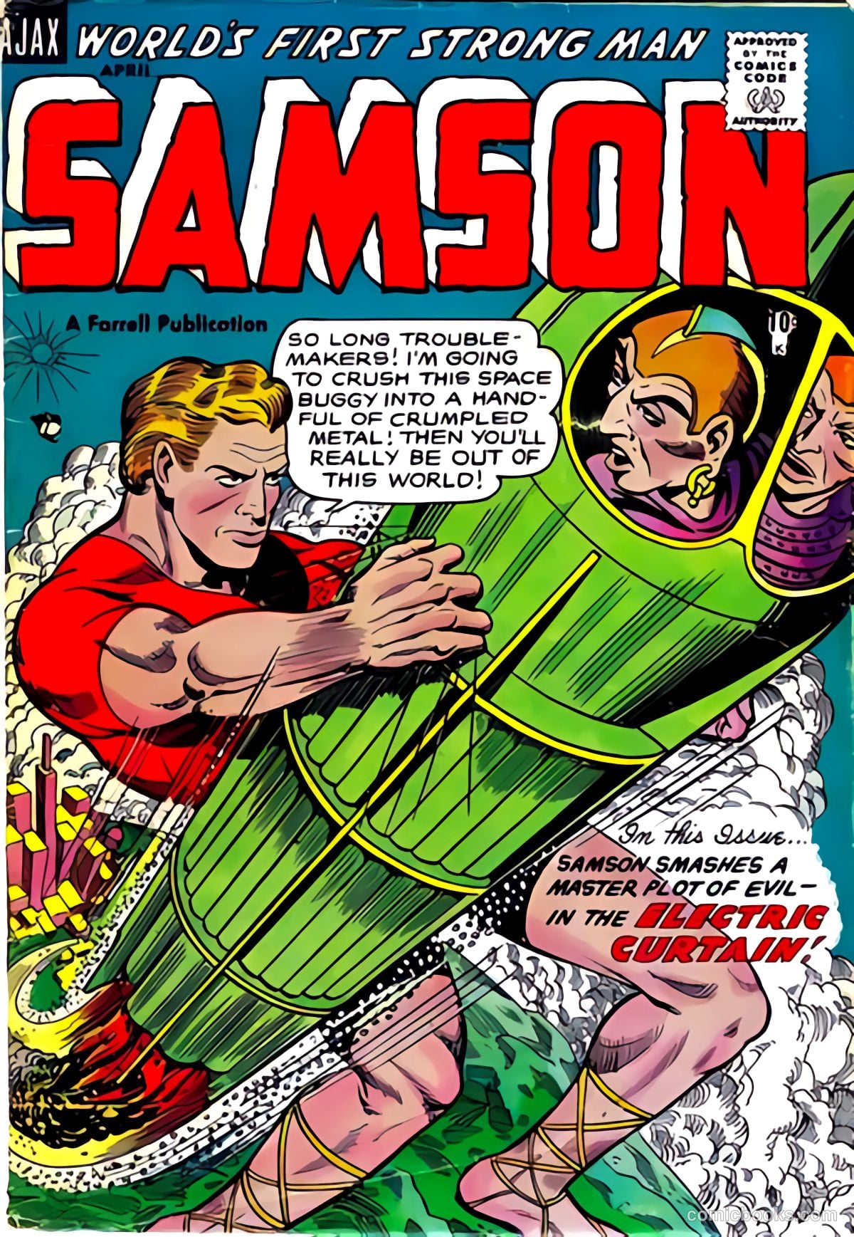 Samson #12 (1955) — page 31 of 31