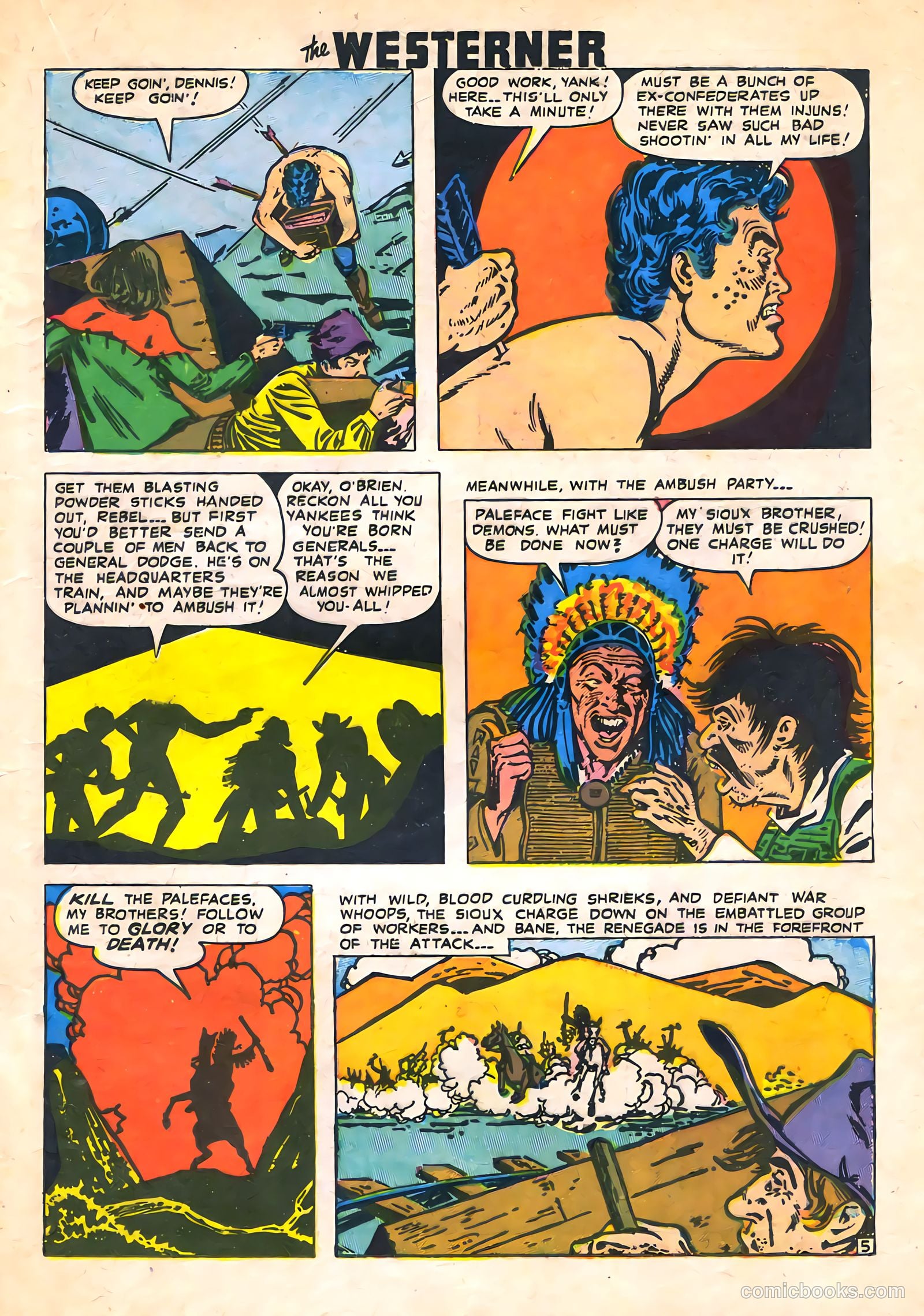 The Westerner Comics #17 (1950) — page 21 of 46