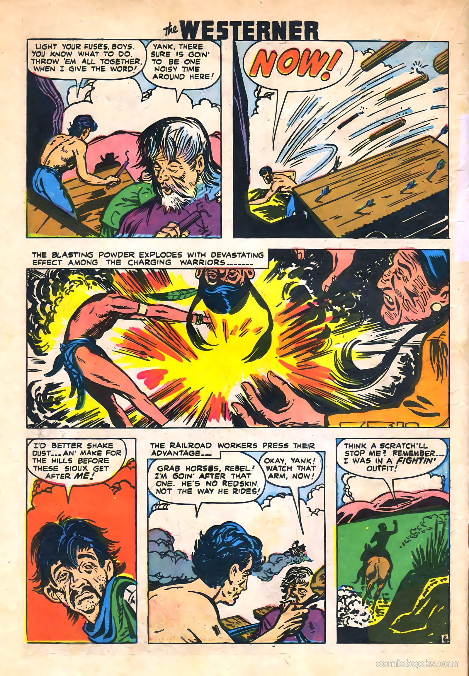 The Westerner Comics #17 (1950) — page 22 of 46
