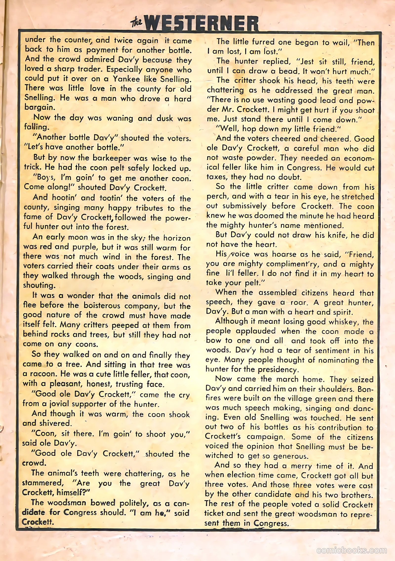 The Westerner Comics #17 (1950) — page 27 of 46