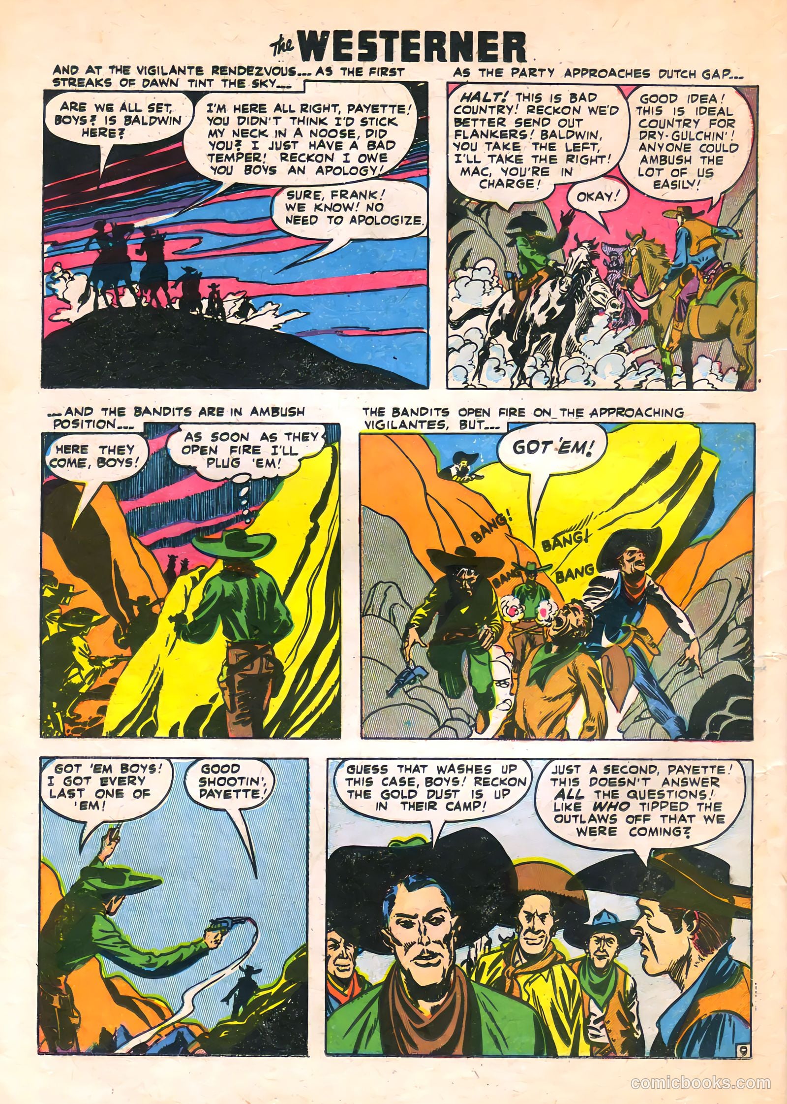 The Westerner Comics #17 (1950) — page 36 of 46