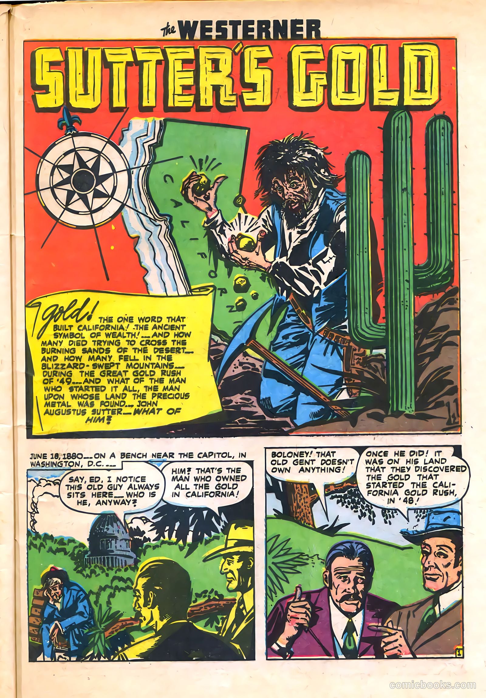 The Westerner Comics #17 (1950) — page 38 of 46
