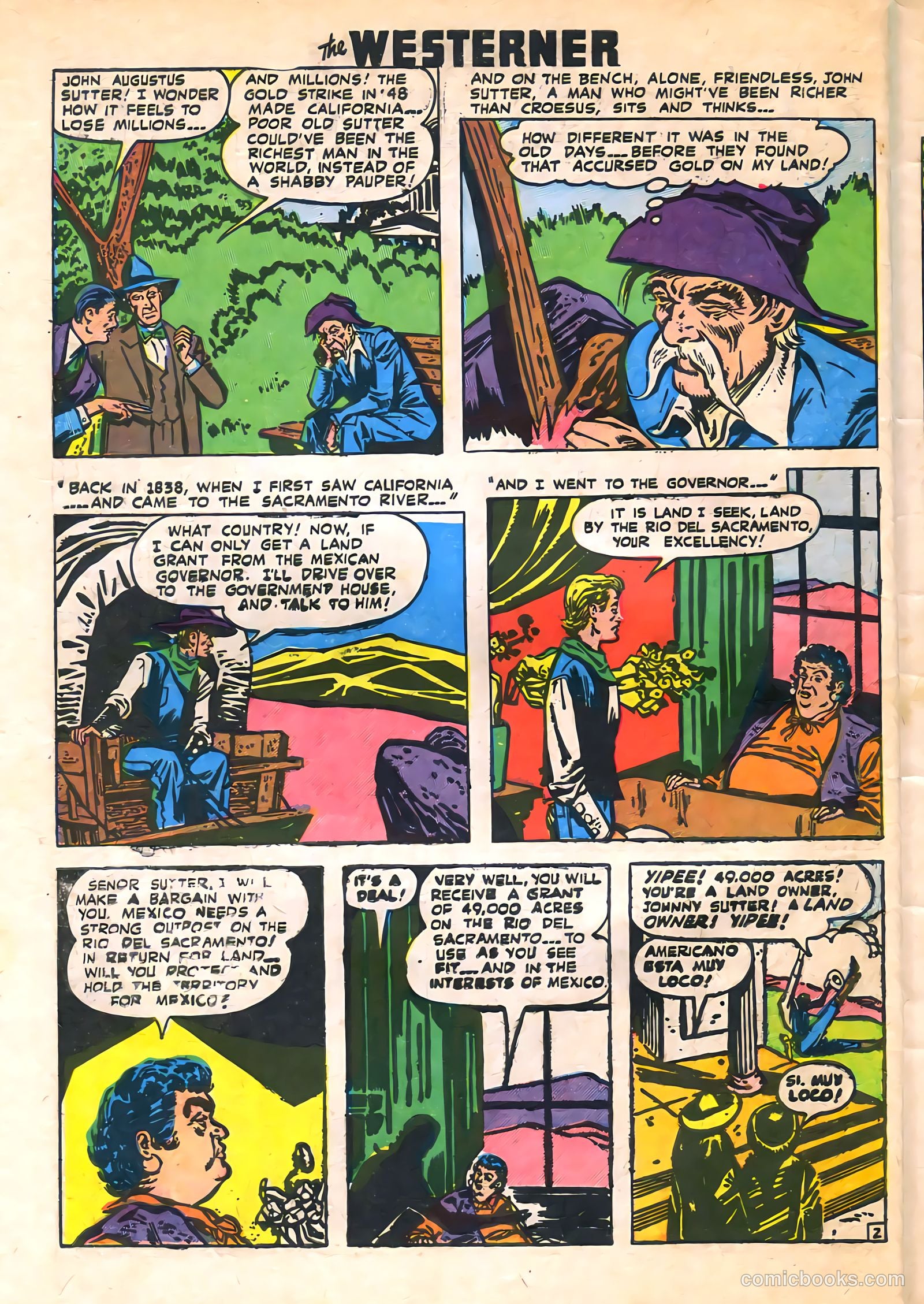The Westerner Comics #17 (1950) — page 39 of 46