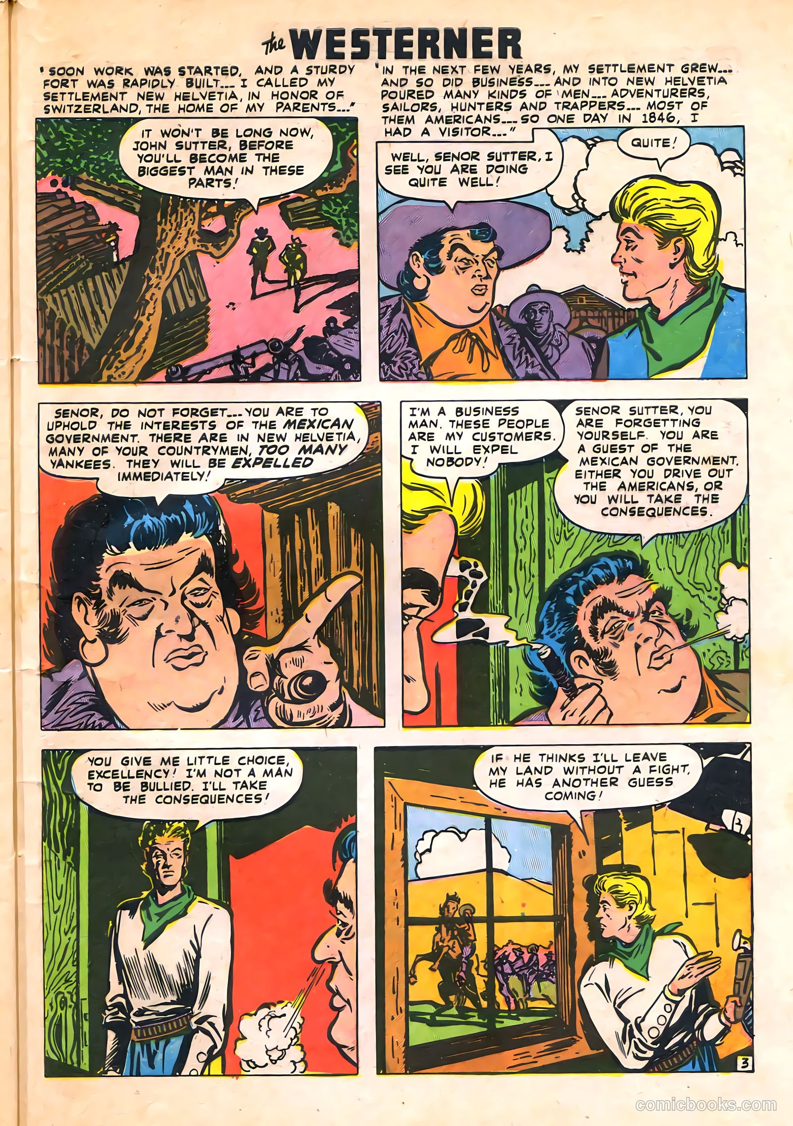 The Westerner Comics #17 (1950) — page 40 of 46