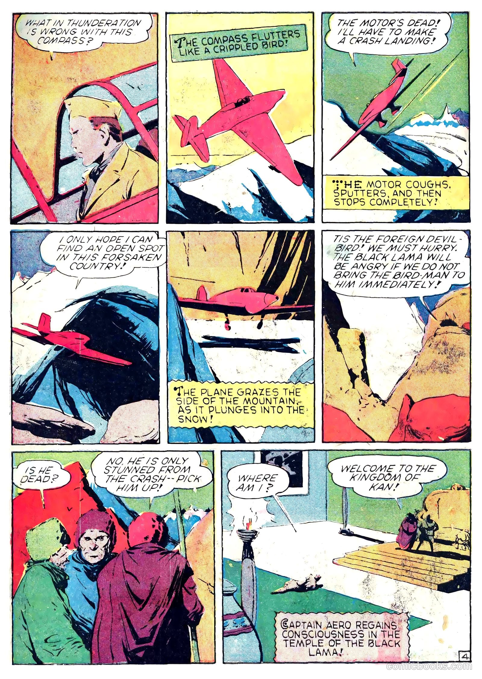 Captain Aero Comics #4 (1941) — page 6 of 68