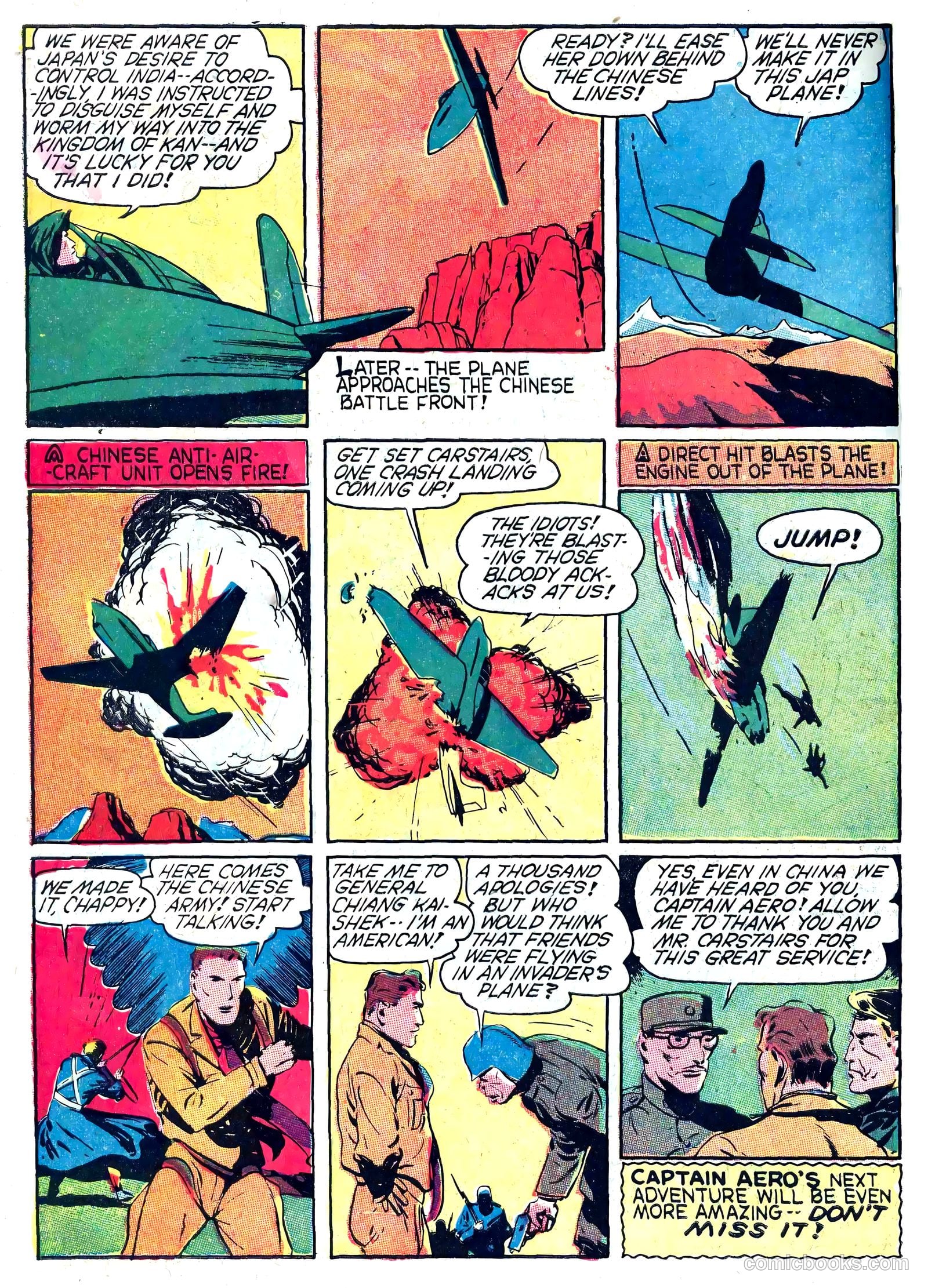 Captain Aero Comics #4 (1941) — page 10 of 68