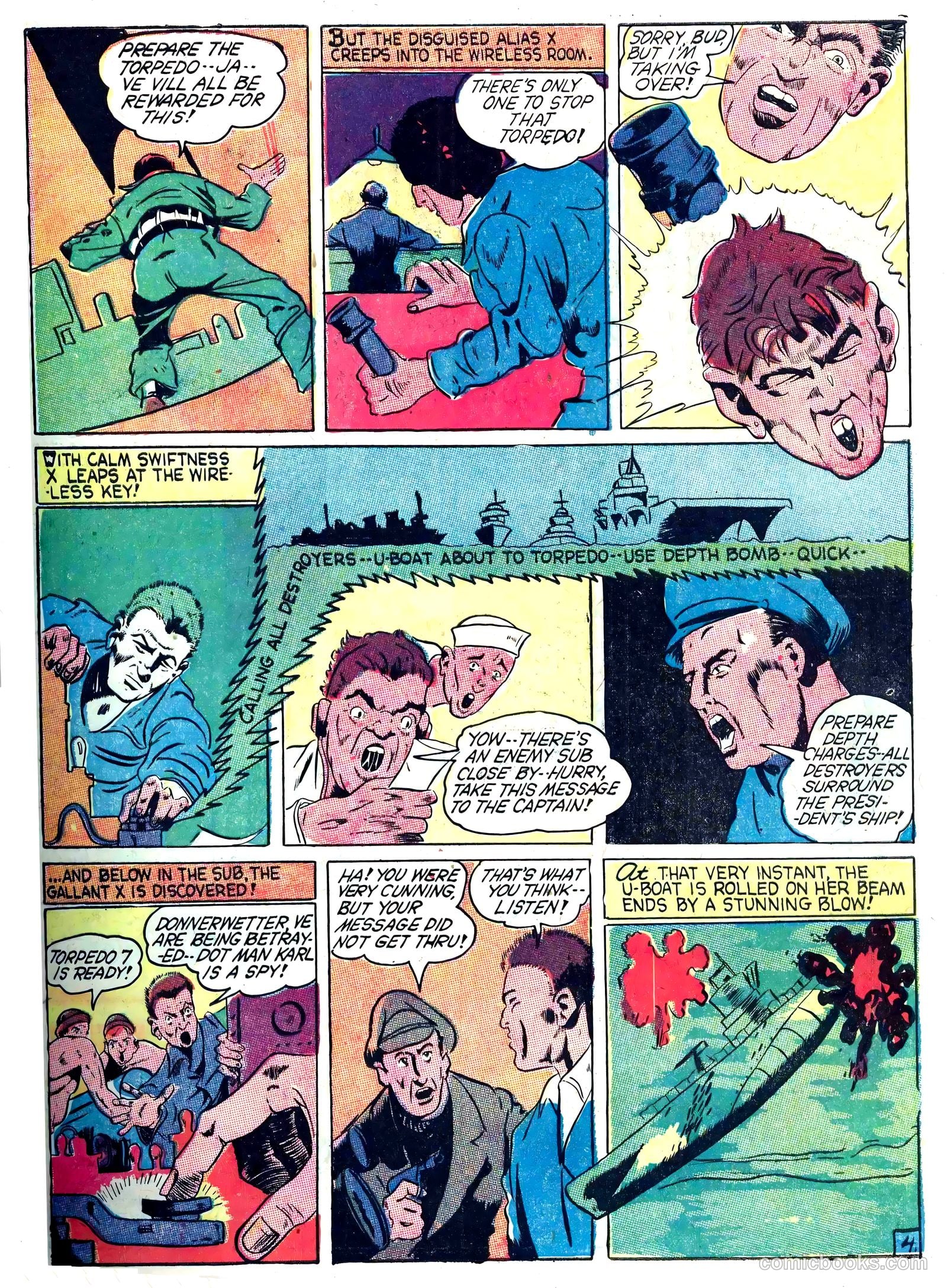 Captain Aero Comics #4 (1941) — page 15 of 68