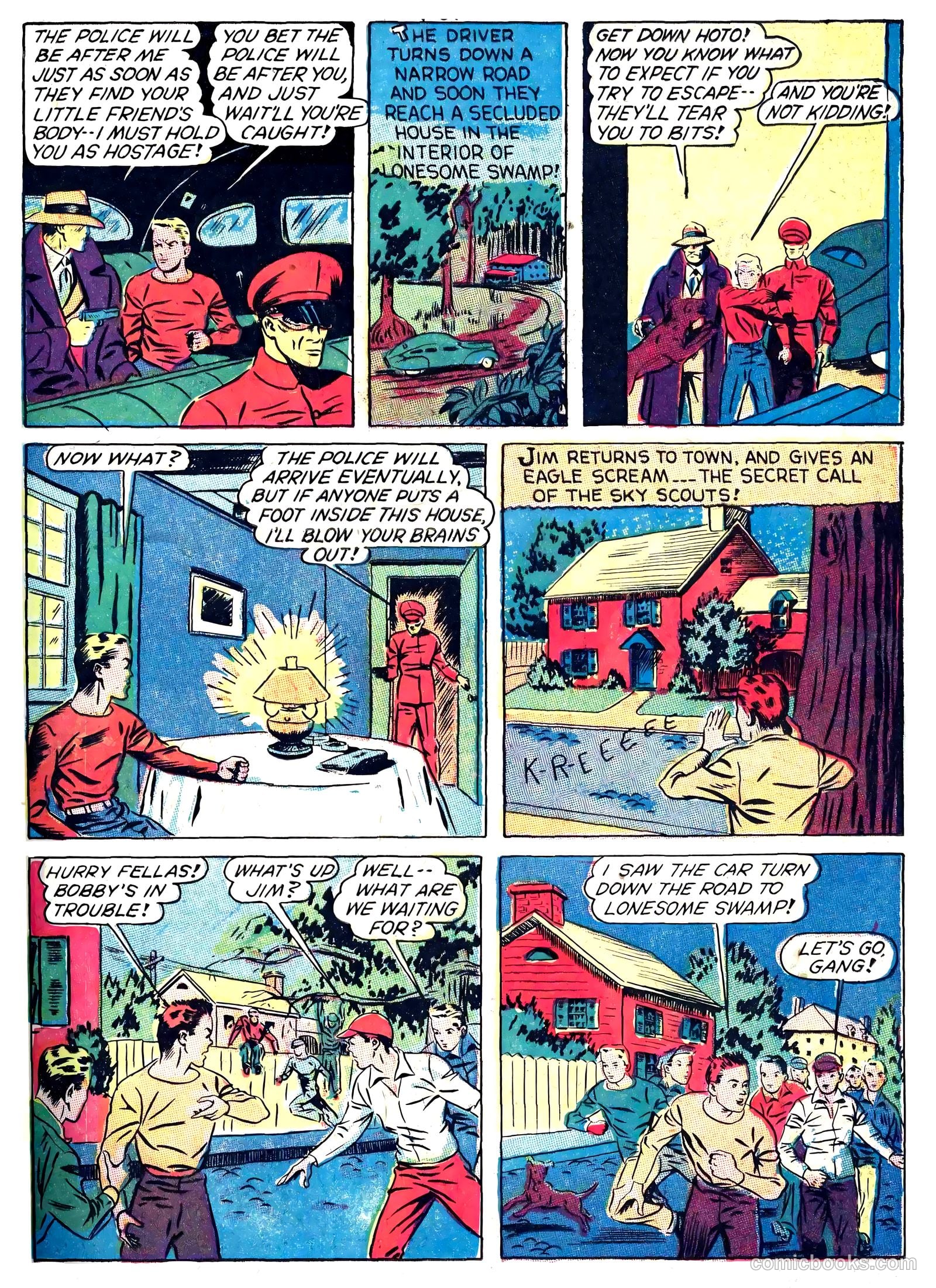 Captain Aero Comics #4 (1941) — page 39 of 68