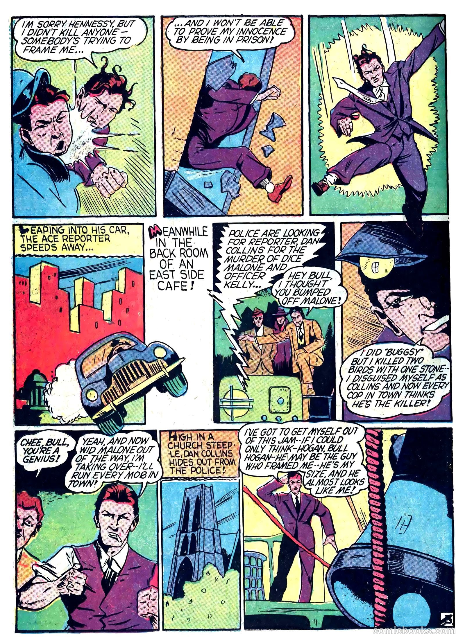 Captain Aero Comics #4 (1941) — page 50 of 68