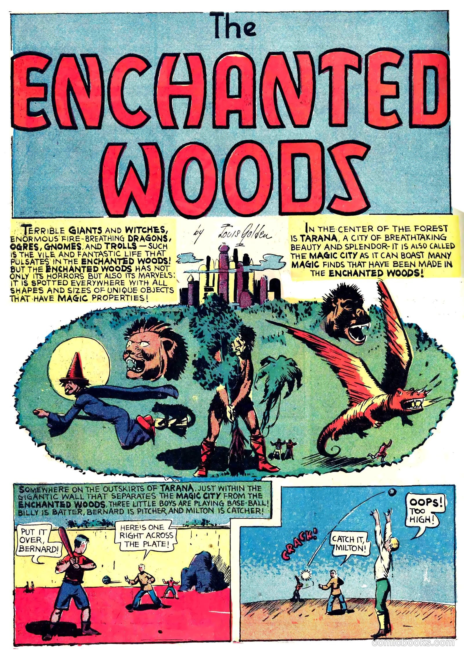 Captain Aero Comics #4 (1941) — page 54 of 68