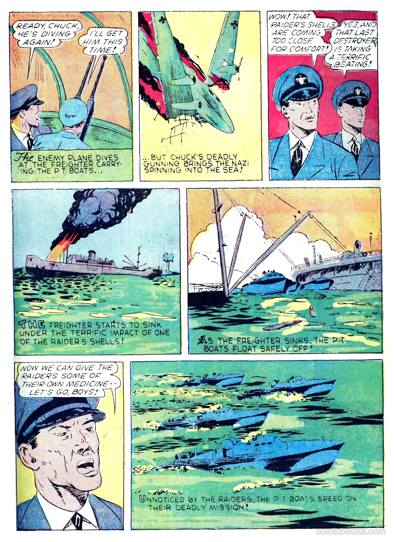 Captain Aero Comics #4 (1941) — page 63 of 68
