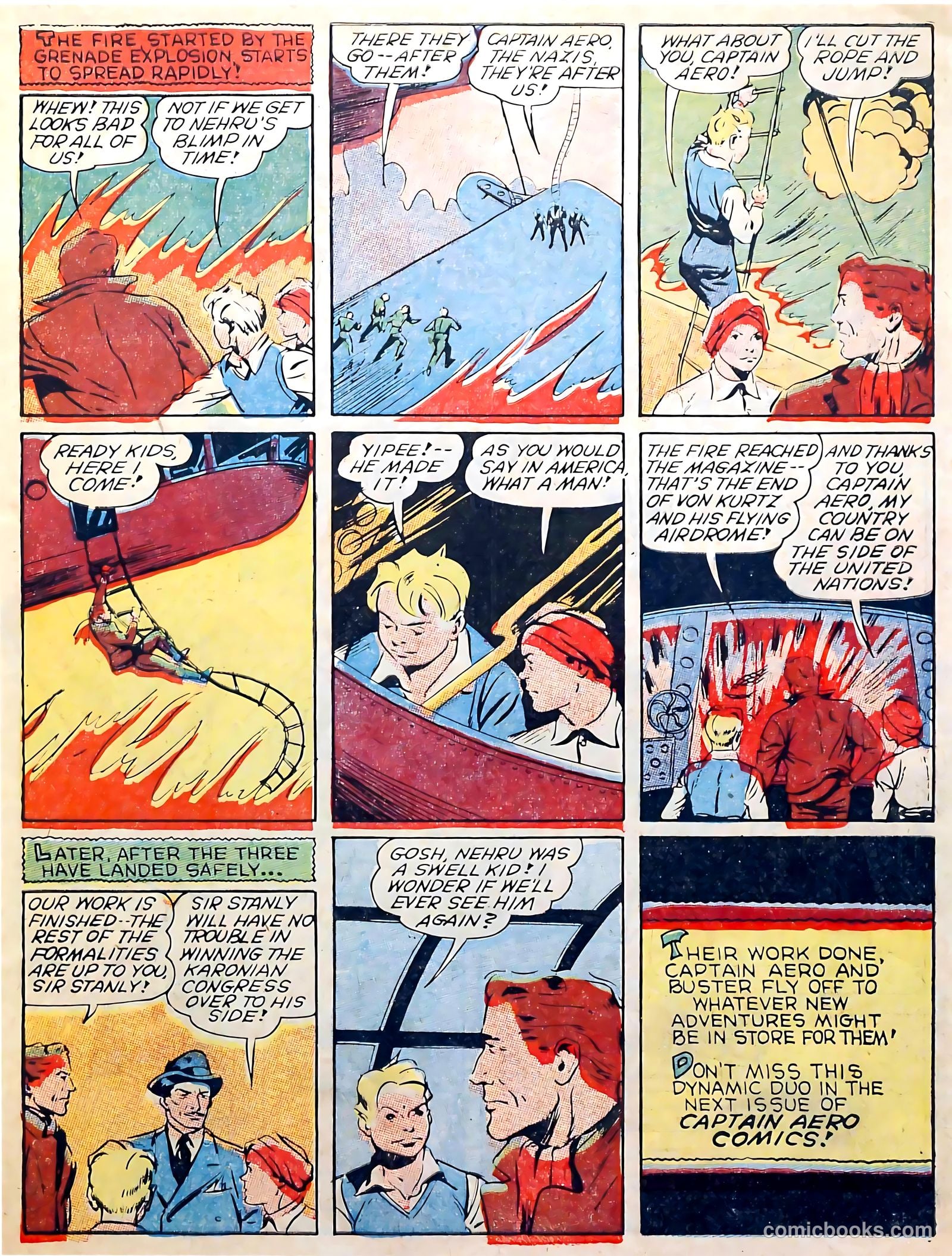 Captain Aero Comics #7 (1941) — page 13 of 68