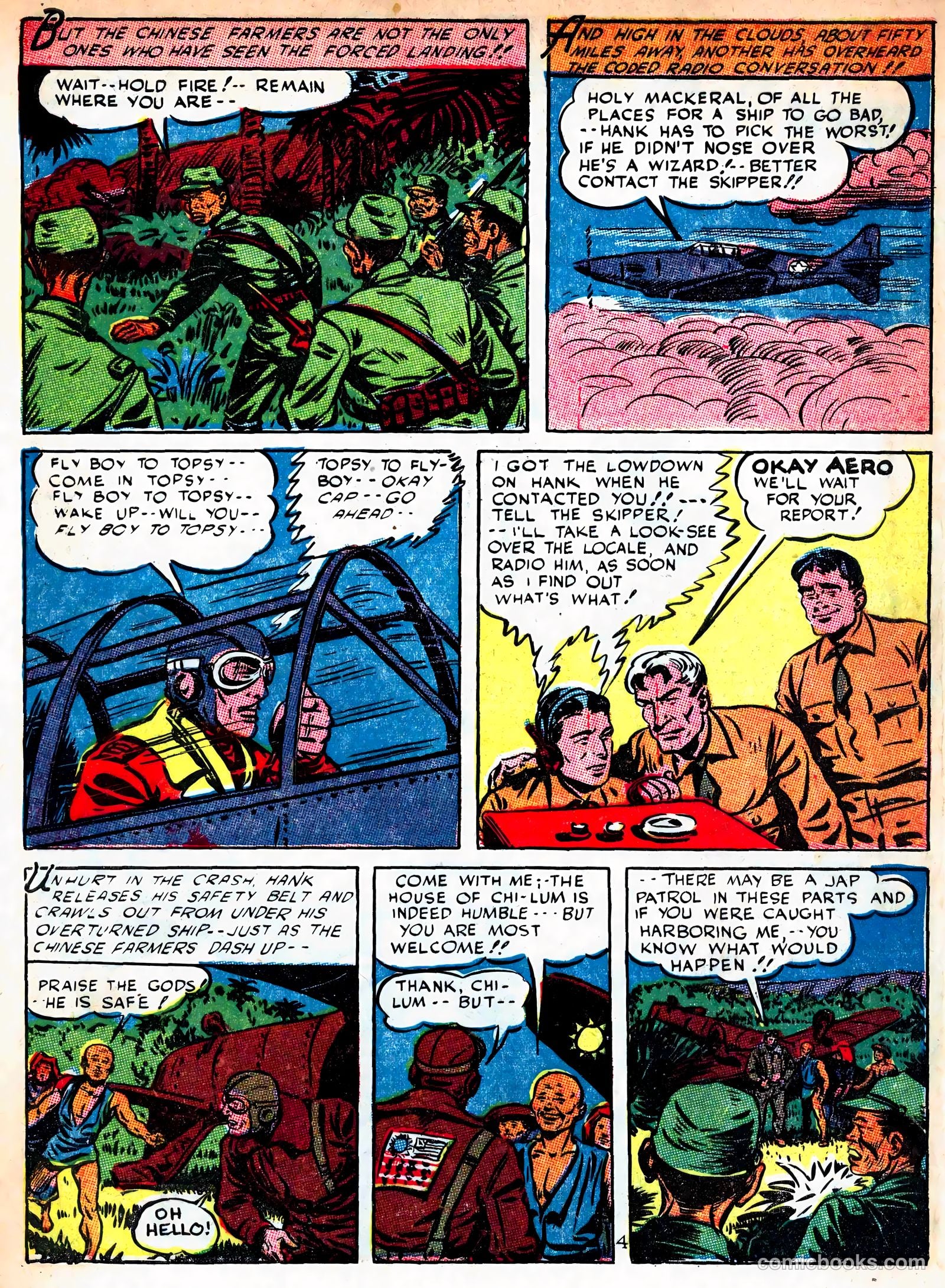 Captain Aero Comics #14 (1941) — page 6 of 60