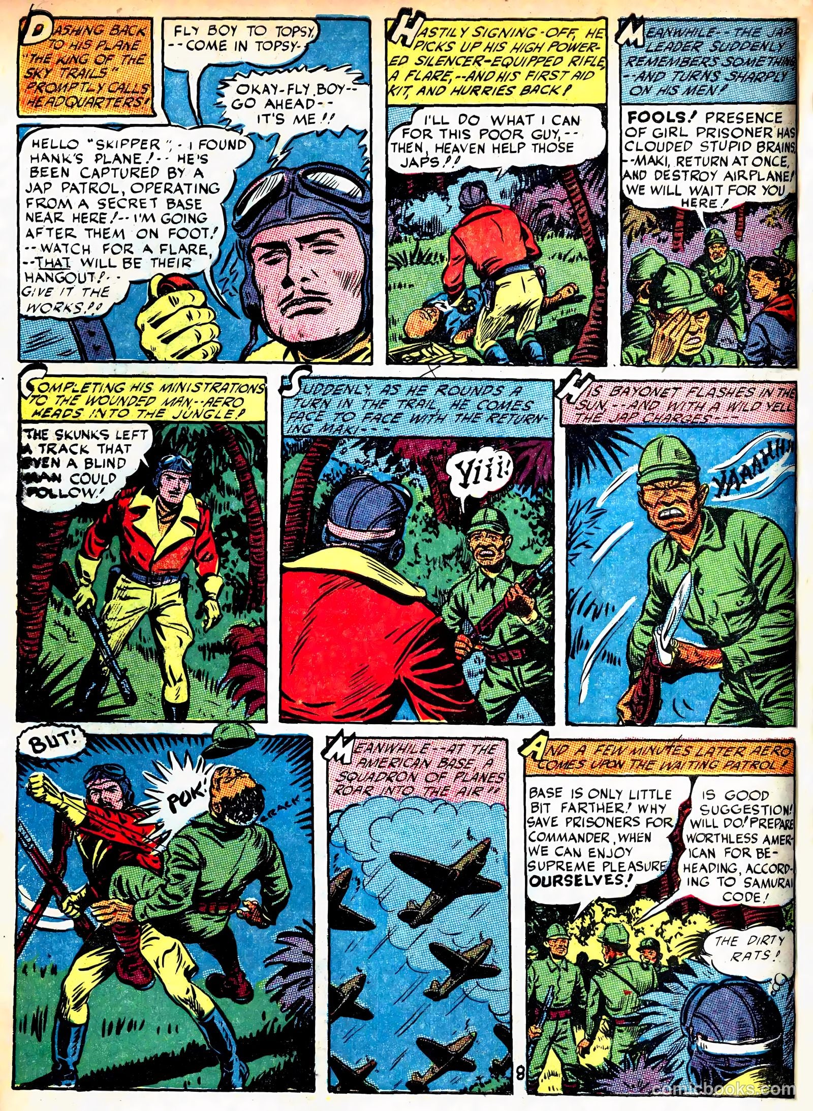 Captain Aero Comics #14 (1941) — page 10 of 60