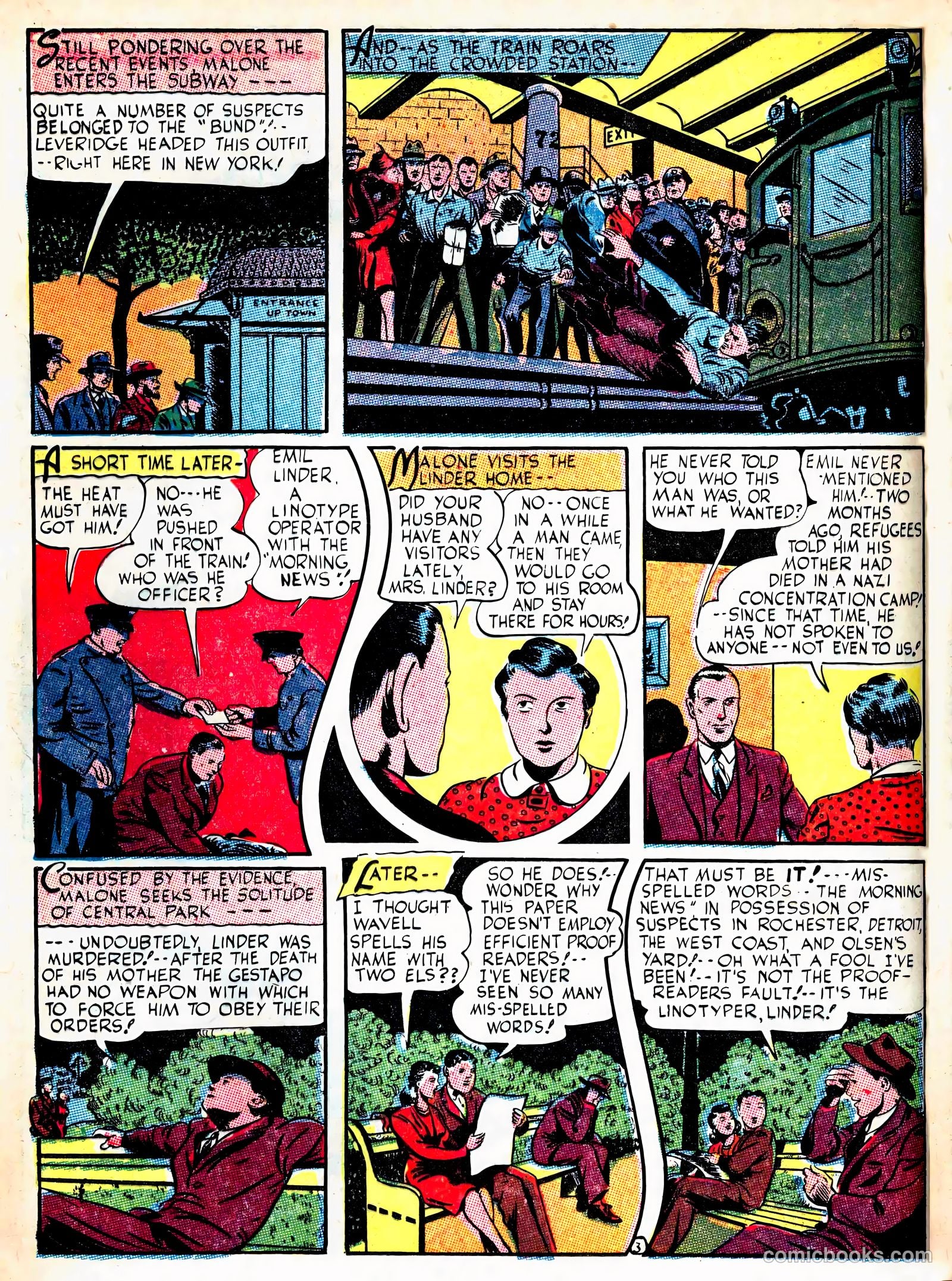 Captain Aero Comics #14 (1941) — page 20 of 60