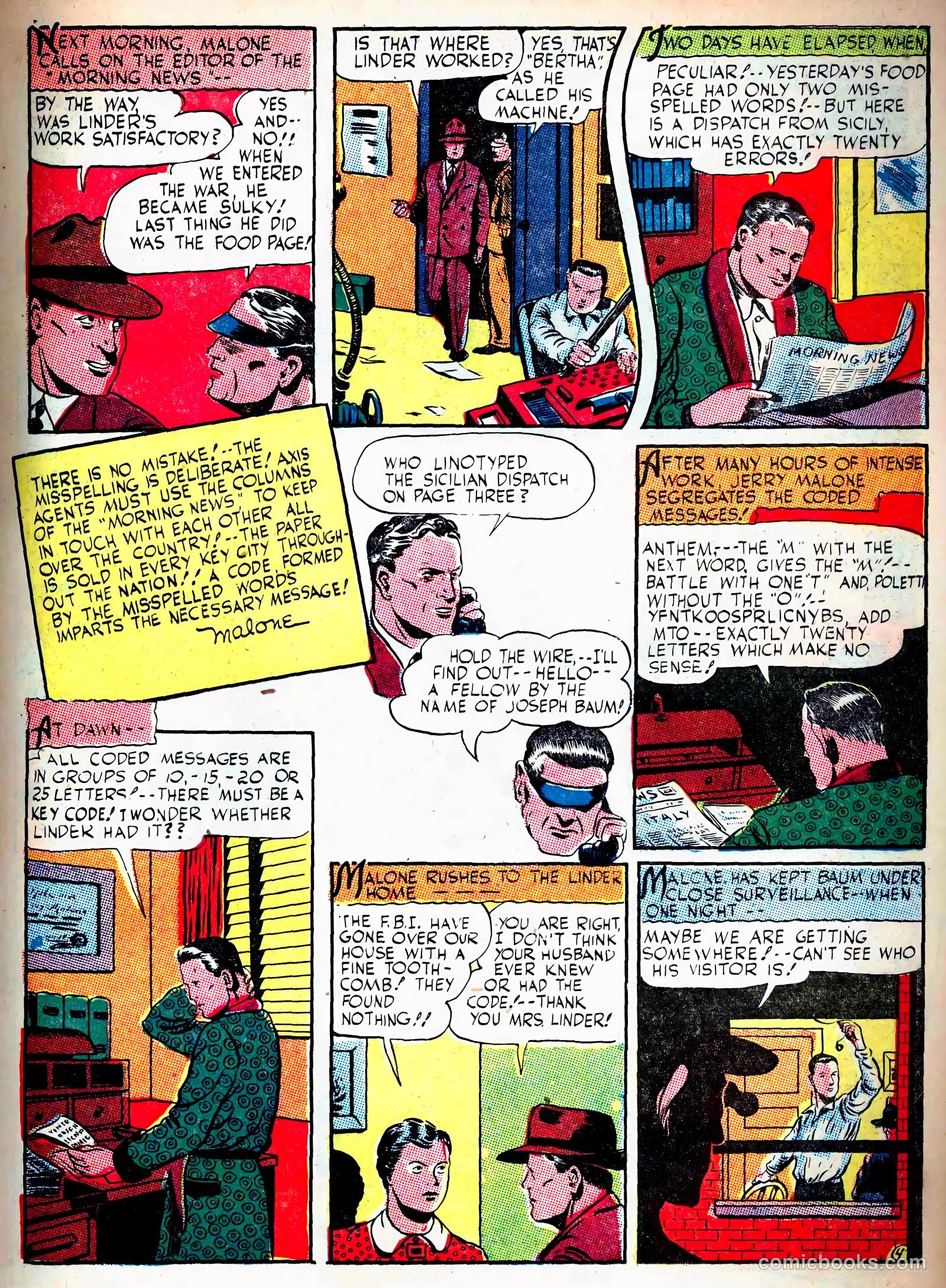 Captain Aero Comics #14 (1941) — page 21 of 60