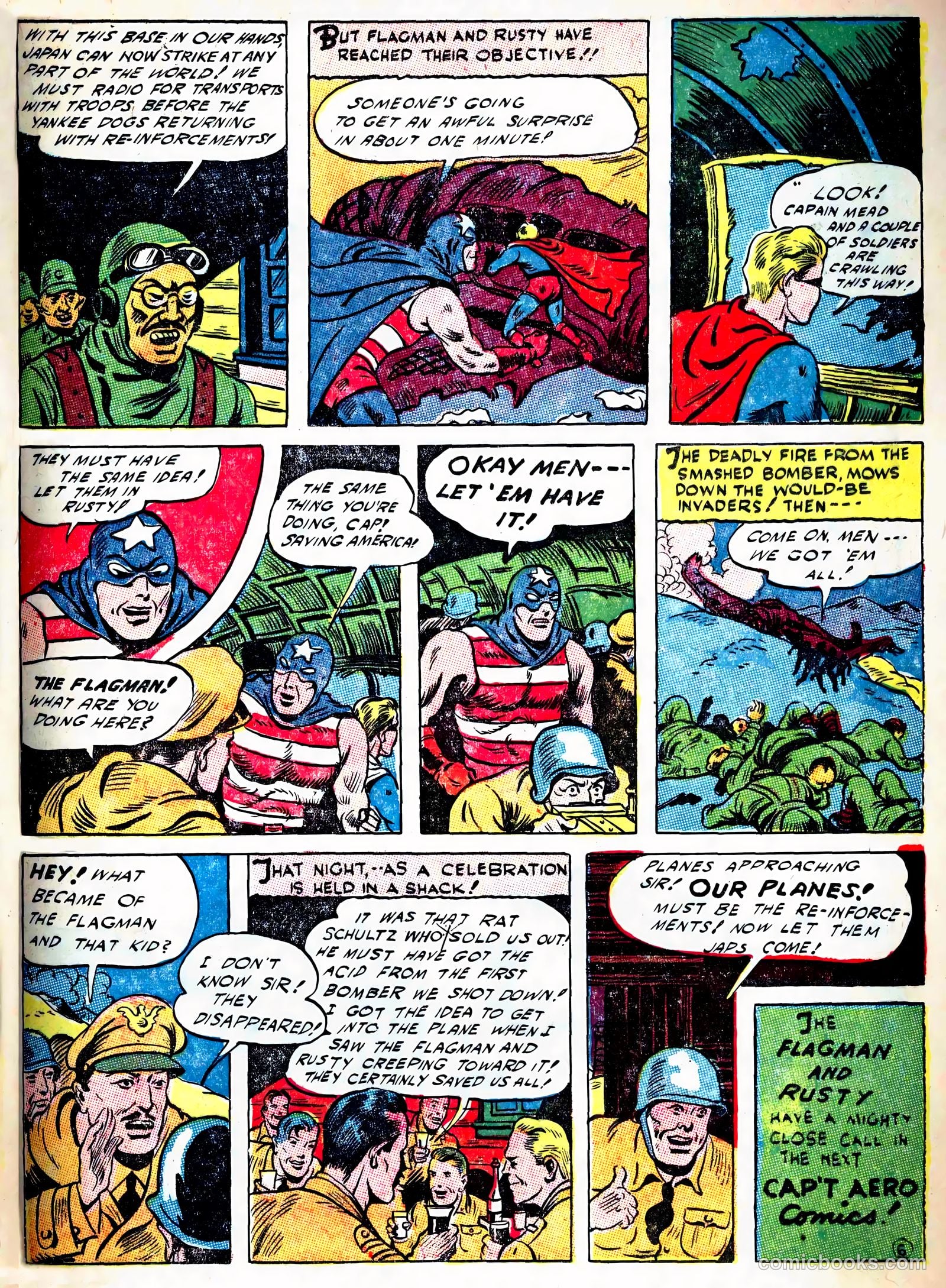 Captain Aero Comics #14 (1941) — page 37 of 60