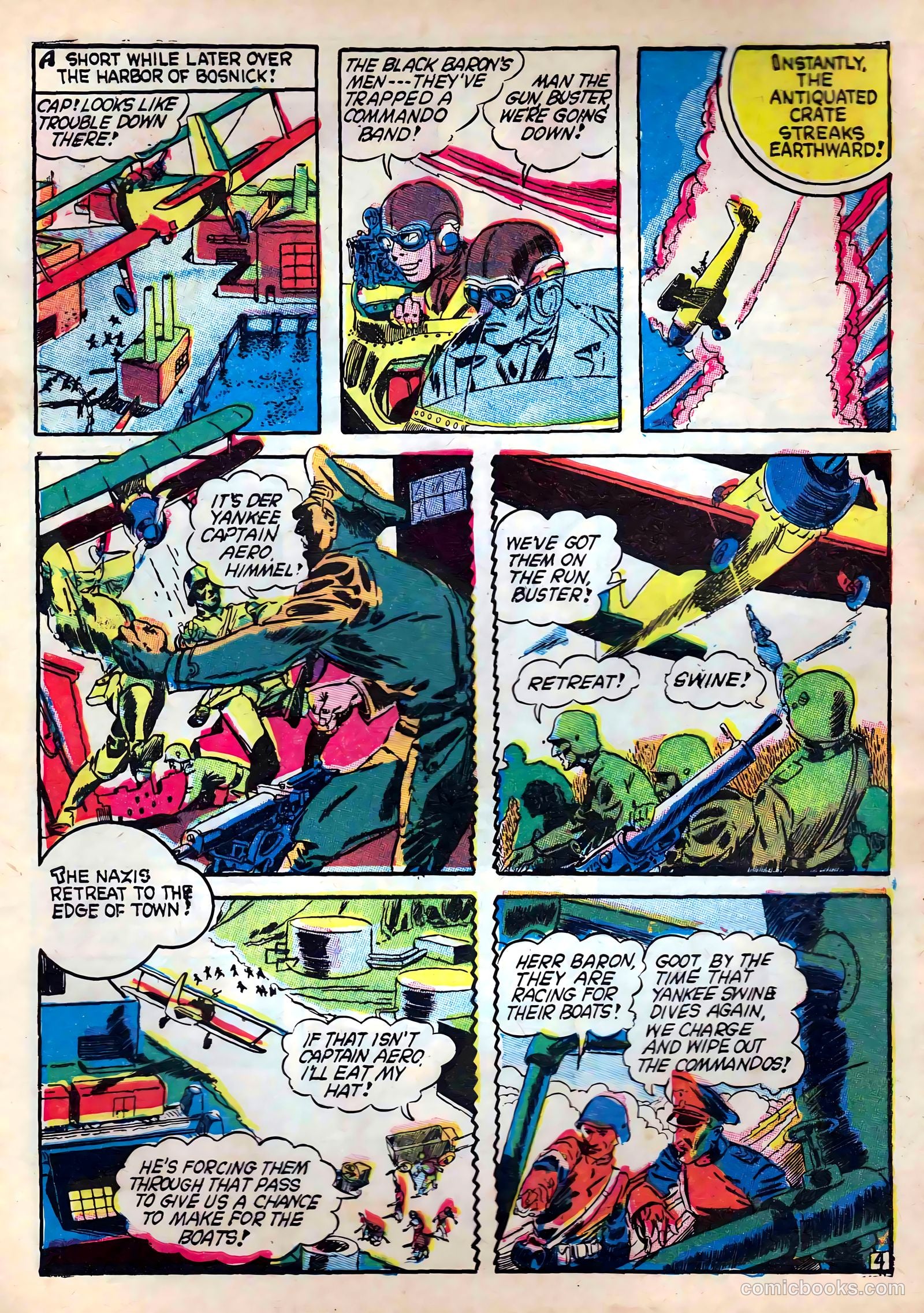 Captain Aero Comics #9 (1941) — page 6 of 68