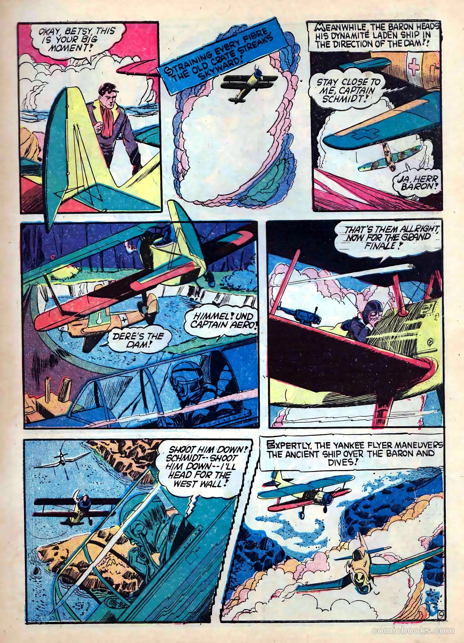 Captain Aero Comics #9 (1941) — page 11 of 68