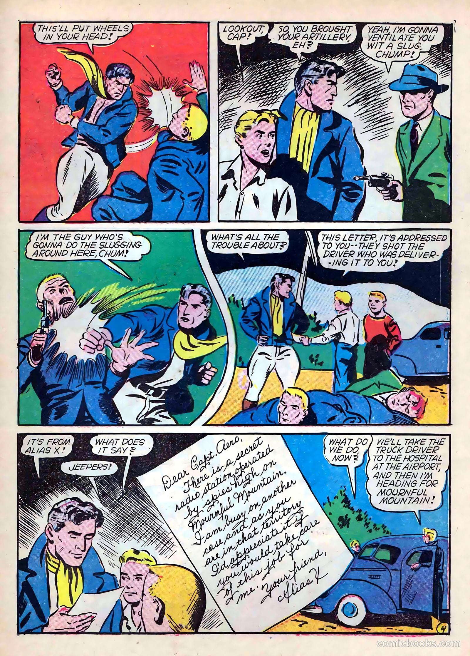Captain Aero Comics #9 (1941) — page 41 of 68