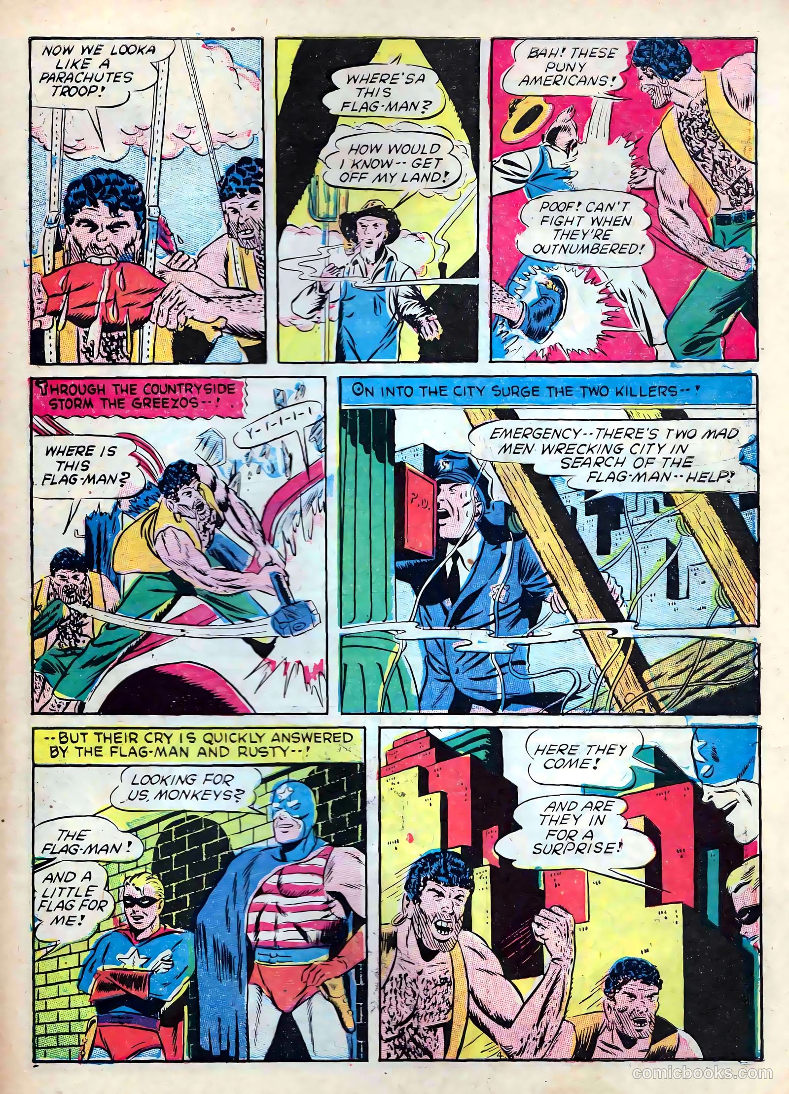 Captain Aero Comics #9 (1941) — page 61 of 68