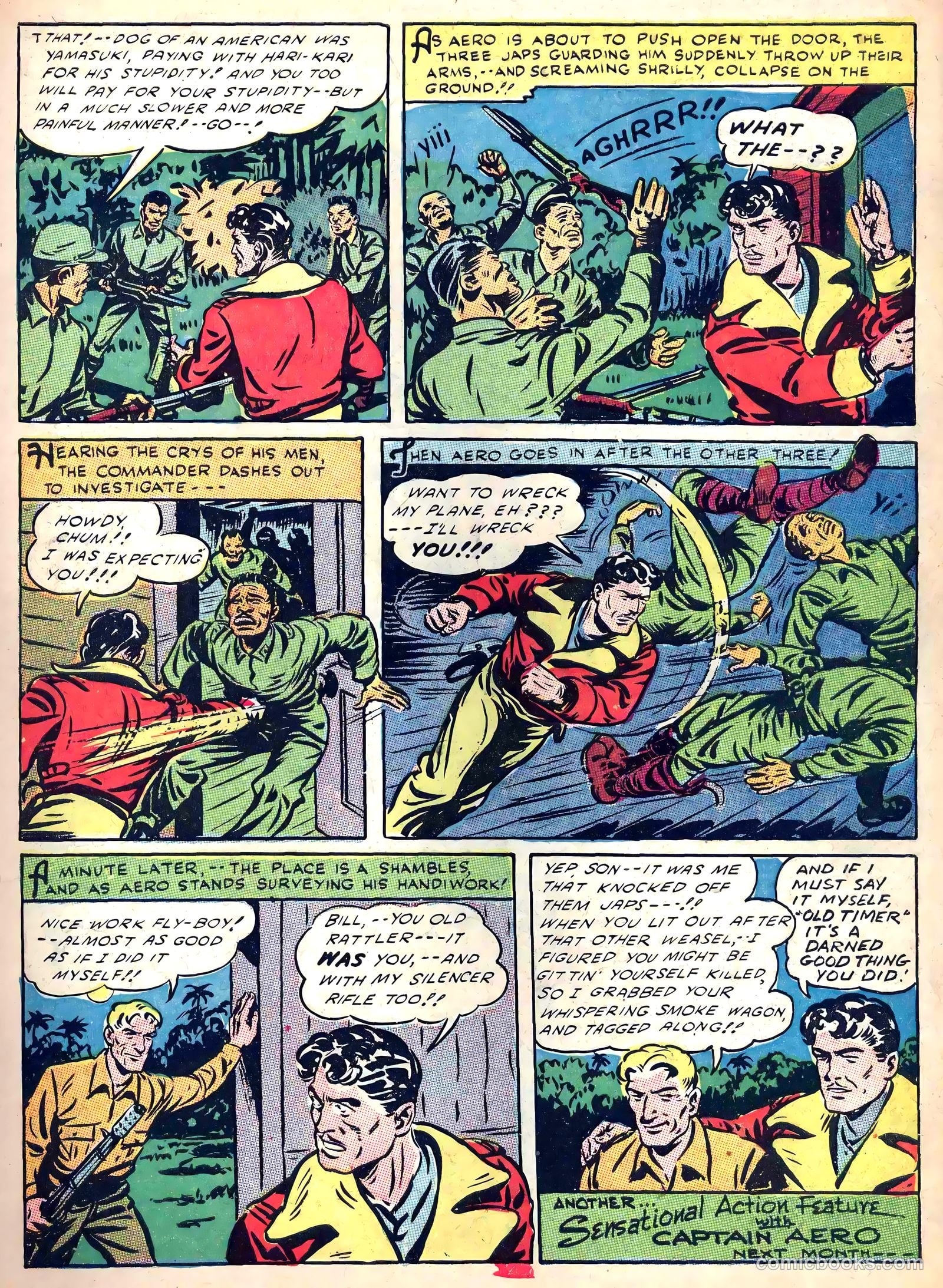 Captain Aero Comics #13 (1941) — page 11 of 60